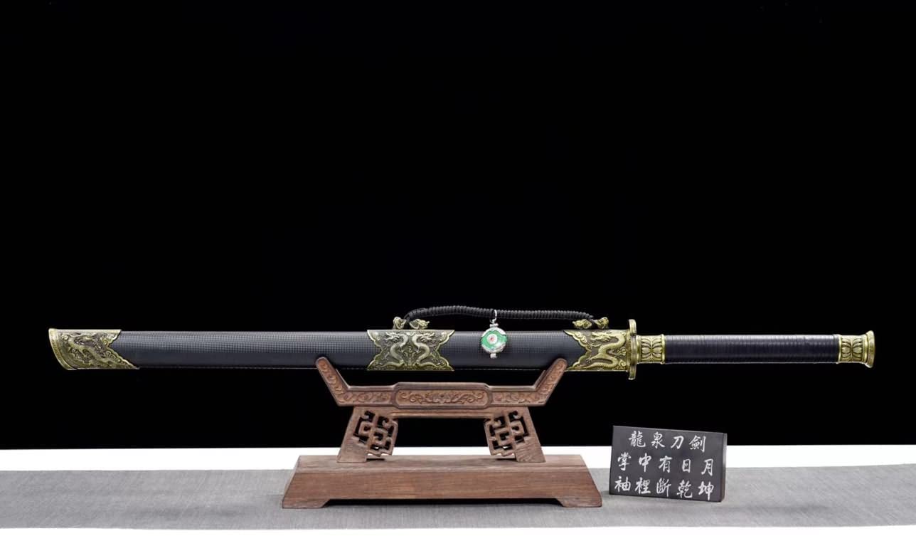 Tang dao,Forged High Carbon Steel Etch Blades,Battle Ready,Full Tang,Chinese sword