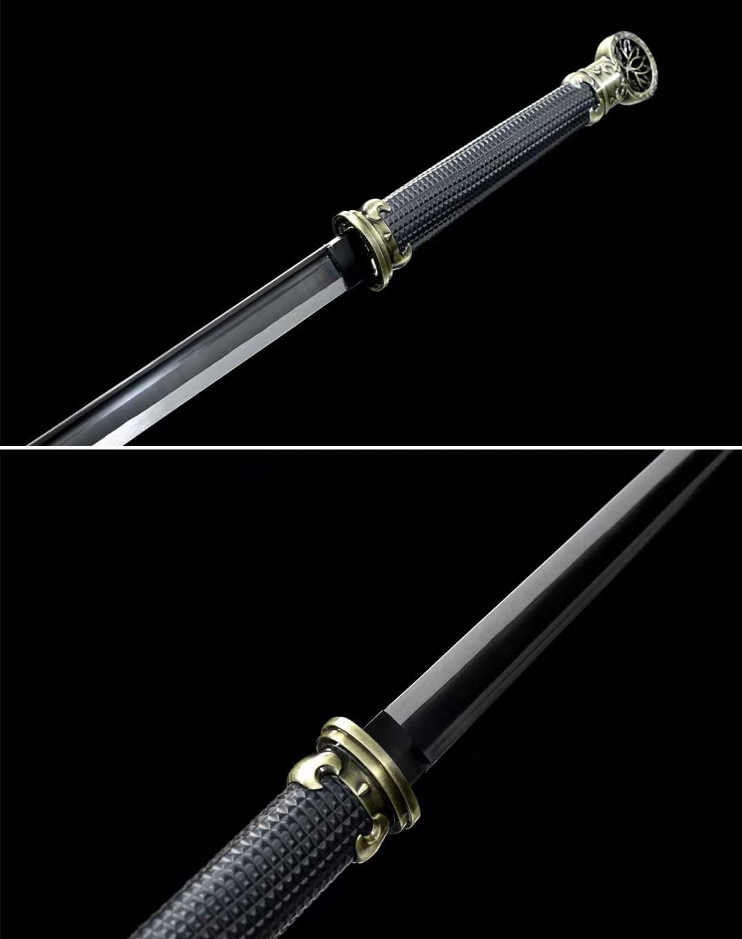 Hand Forged Pei Donglai Saber,Forged 1060 Carbon Steel Blade,Alloy Fittings