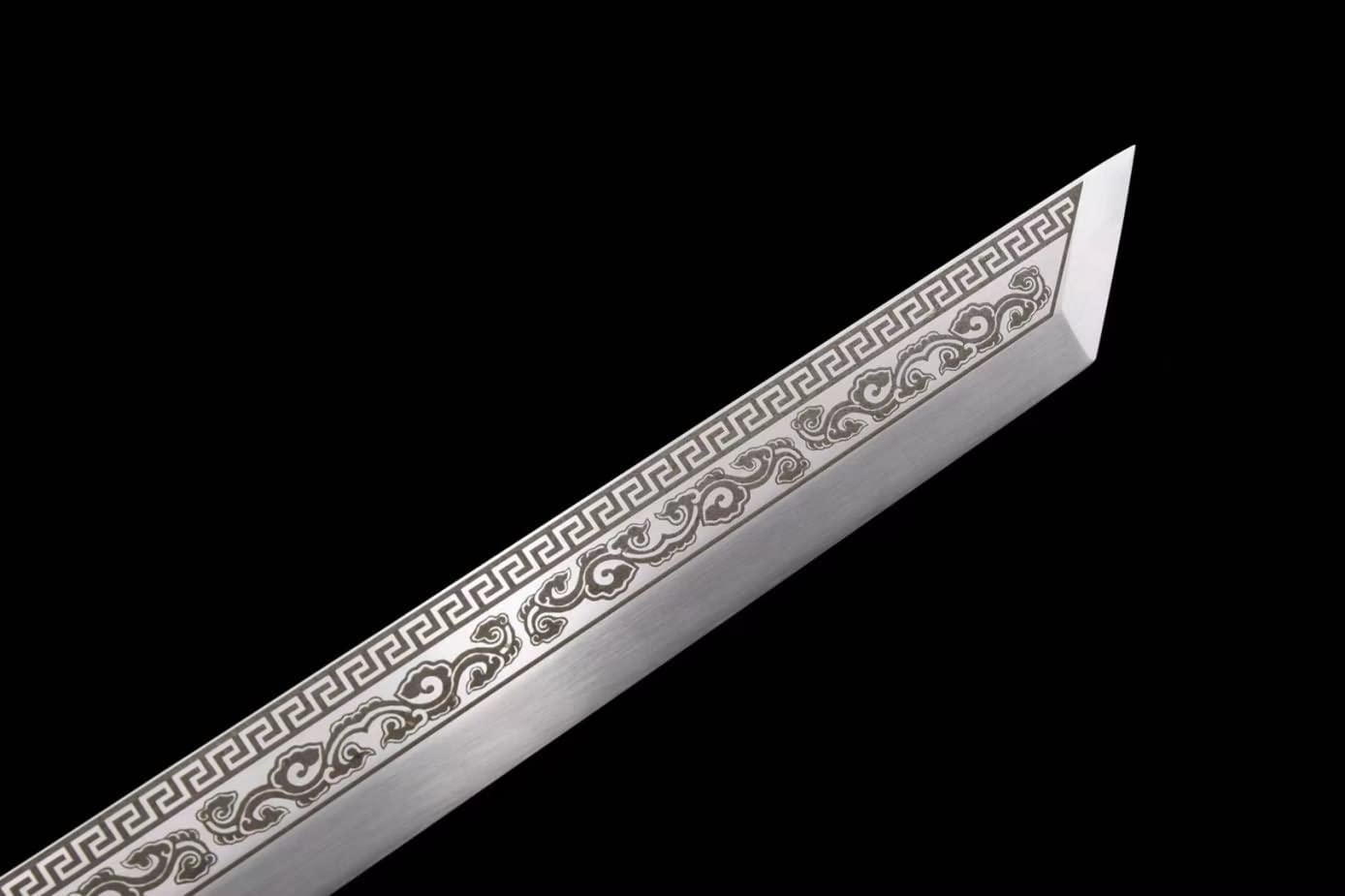 Ancient Chinese Sword Real, high Carbon Steel Blades,Alloy Fittings,CHINESE SWORD