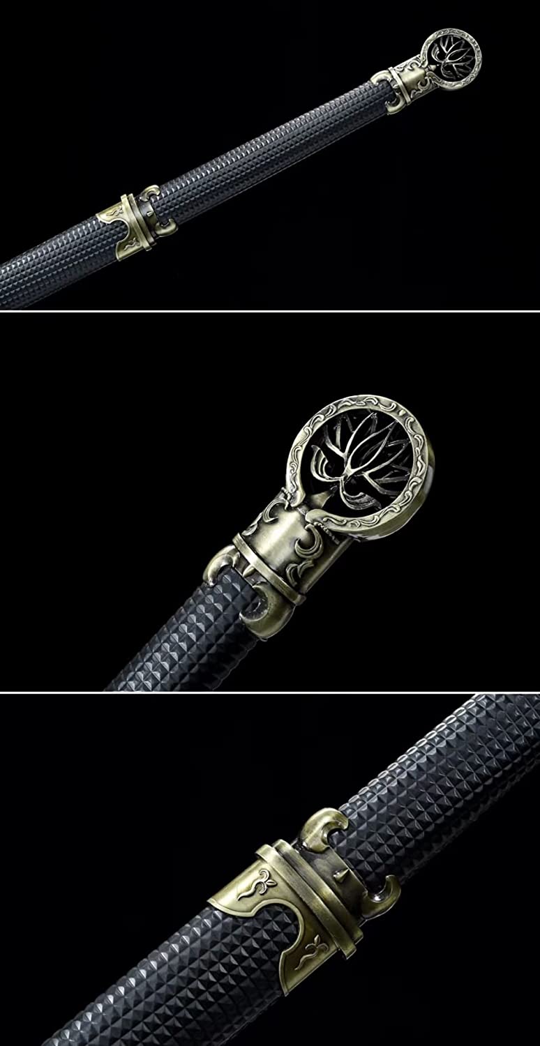 Hand Forged Pei Donglai Saber,Forged 1060 Carbon Steel Blade,Alloy Fittings