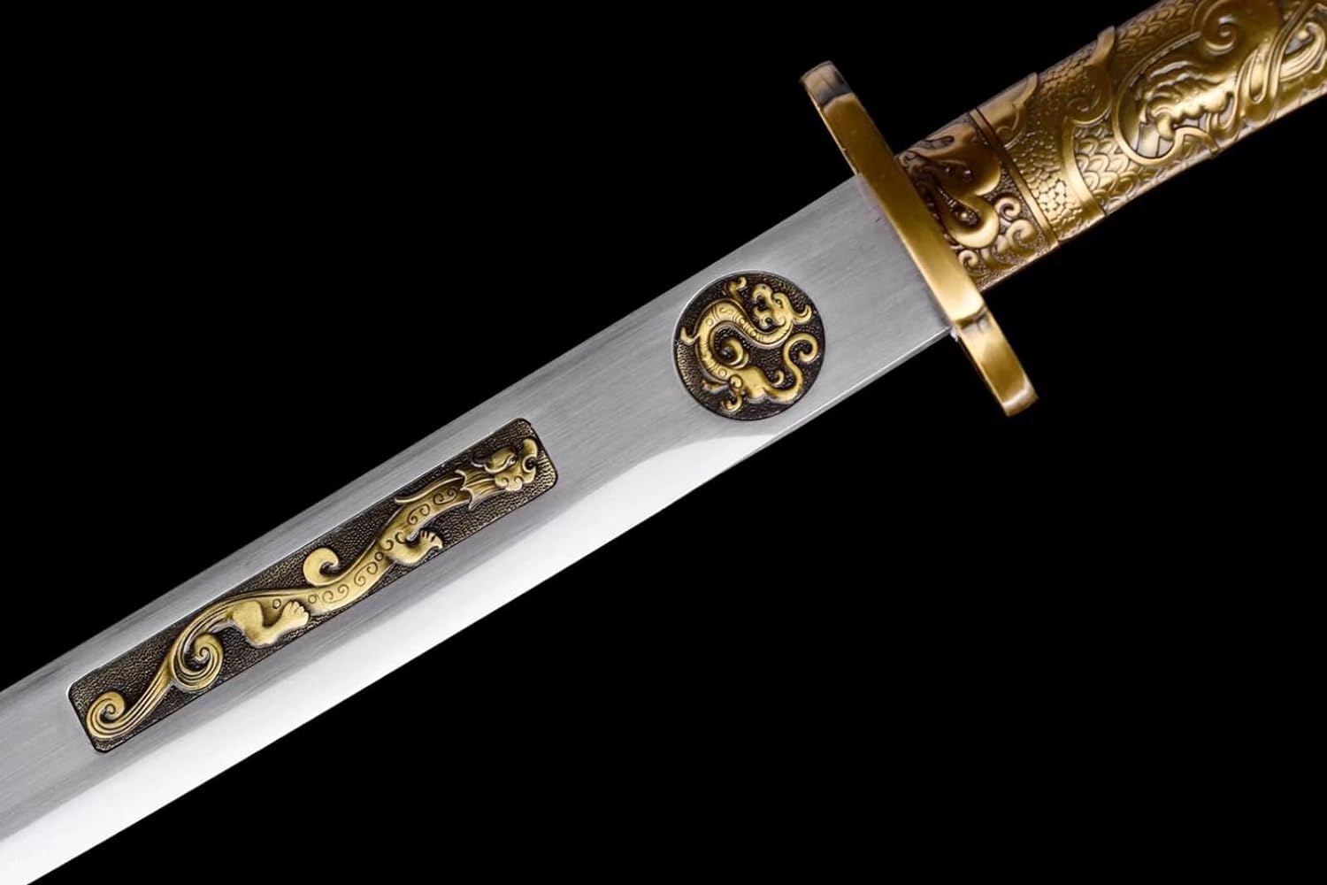 Hand Forged Yanling Dao-1060 Carbon Steel Blade,Alloy fittings