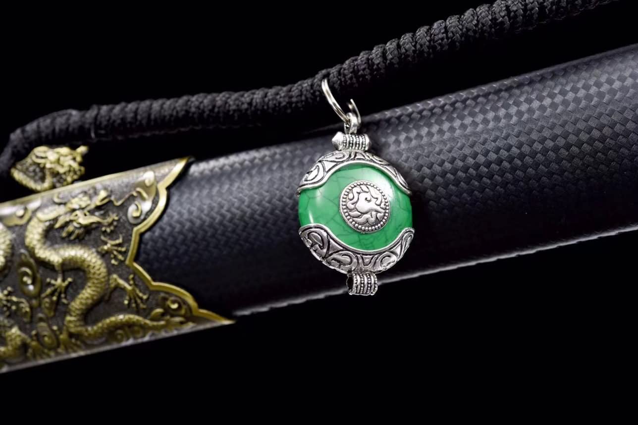 Tang dao,Forged High Carbon Steel Etch Blades,Battle Ready,Full Tang,Chinese sword