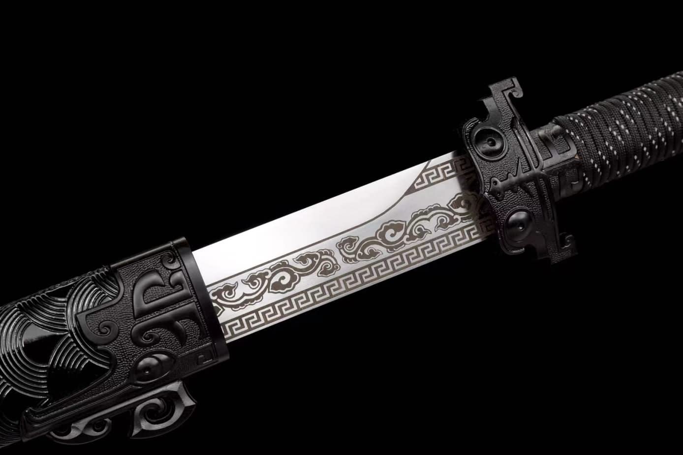 Ancient Chinese Sword Real, high Carbon Steel Blades,Alloy Fittings,CHINESE SWORD