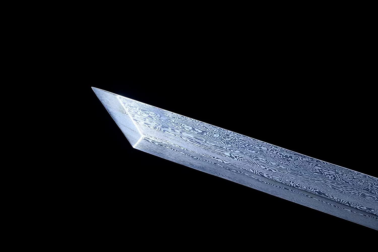 LOONGSWORD,chinese sword,Traditional han jian,Forged Damascus Steel Blade,Alloy Fittings