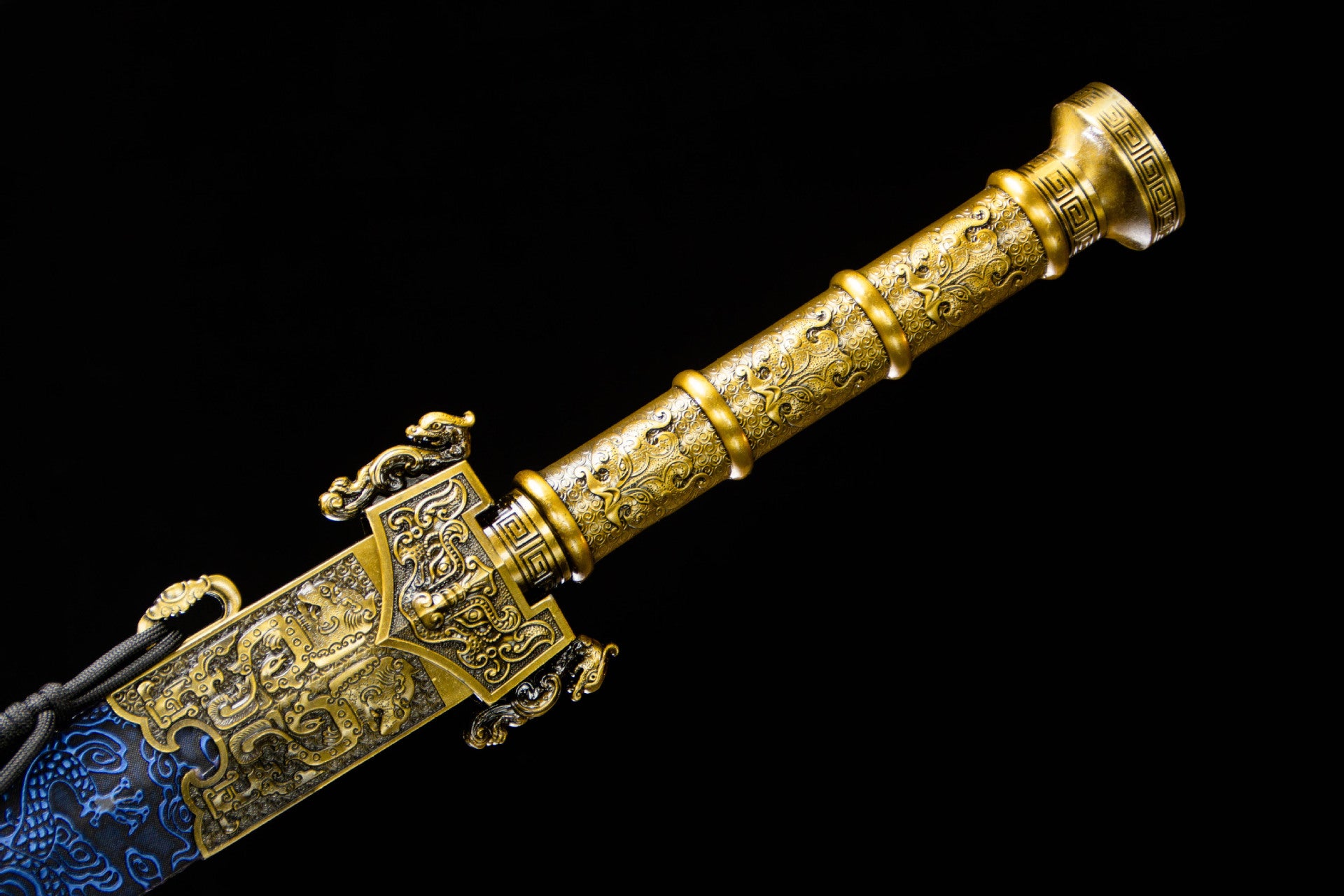 Handmade Sword of the Yue Emperor Han sword (1060 Carbon Steel)