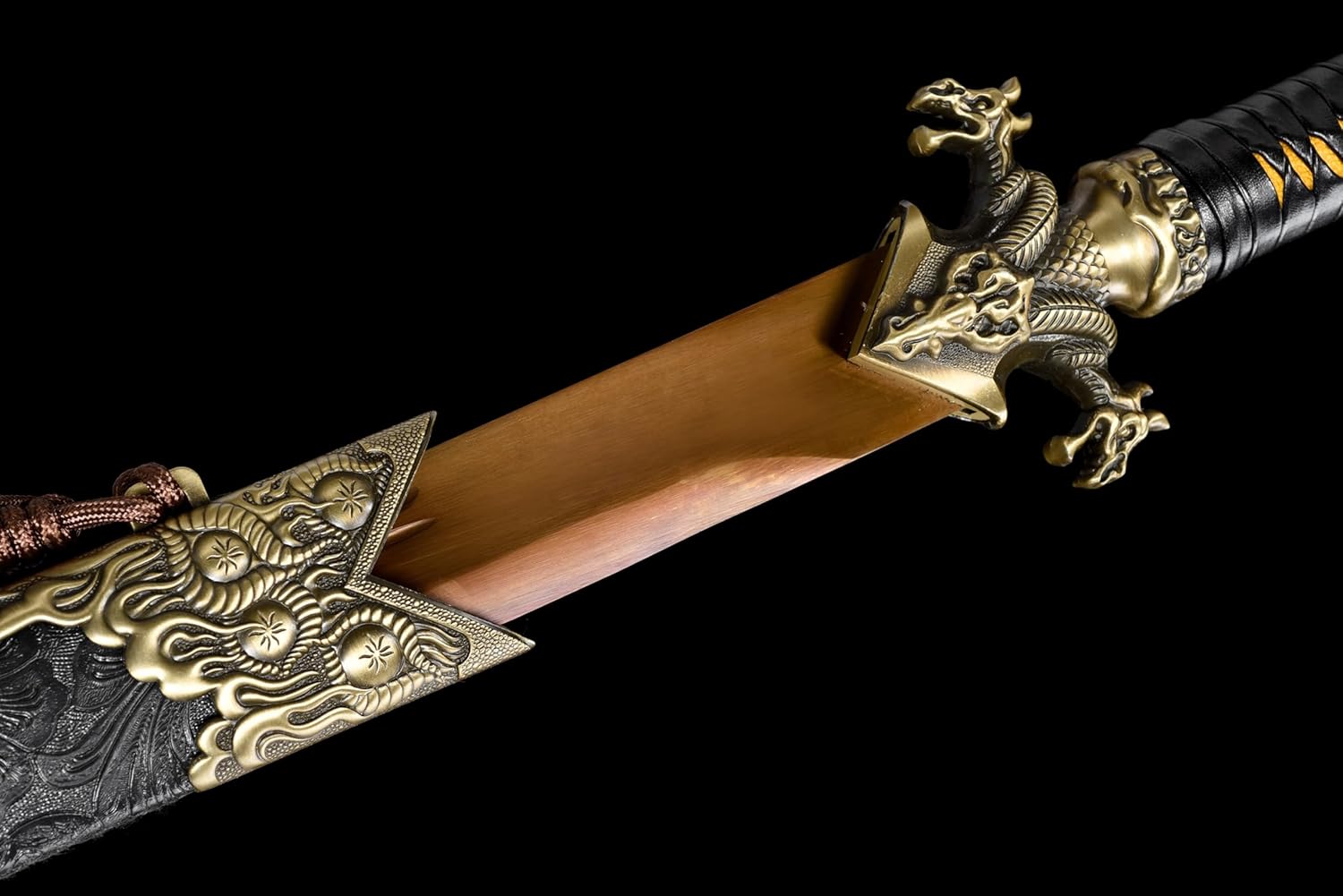 Hand-Forged Flying Dragon Dao Sword ¨C 1060 Carbon Steel Blade