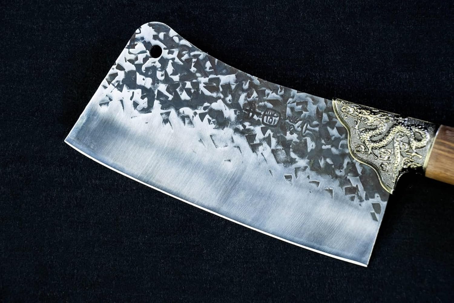 Chinese Cleaver ¨C Stainless Steel Blade, Teak Handle