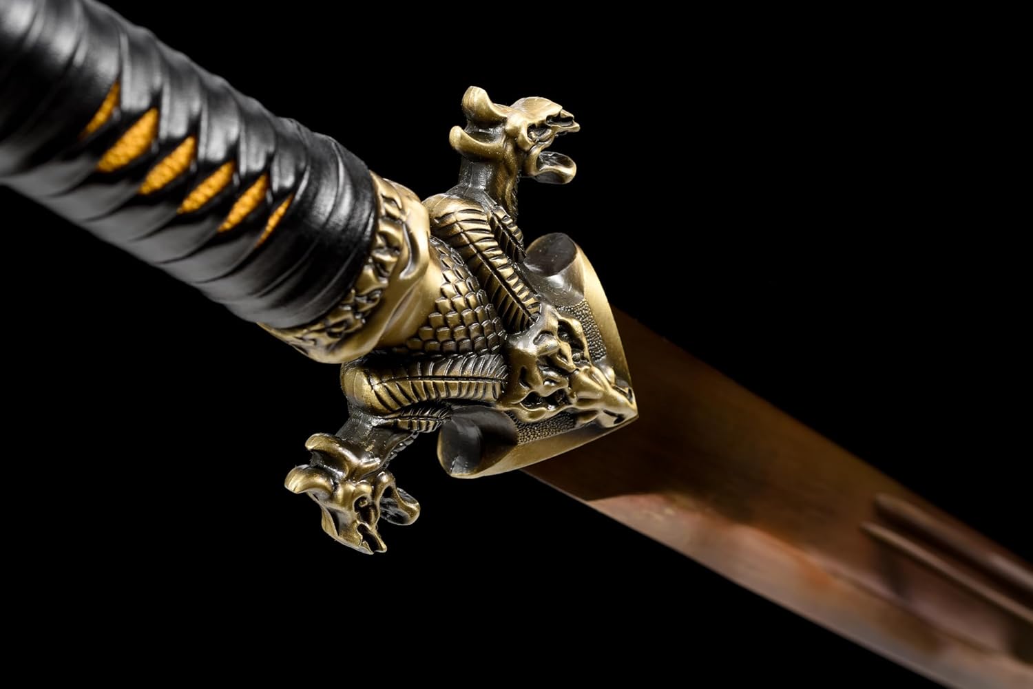 Hand-Forged Flying Dragon Dao Sword ¨C 1060 Carbon Steel Blade