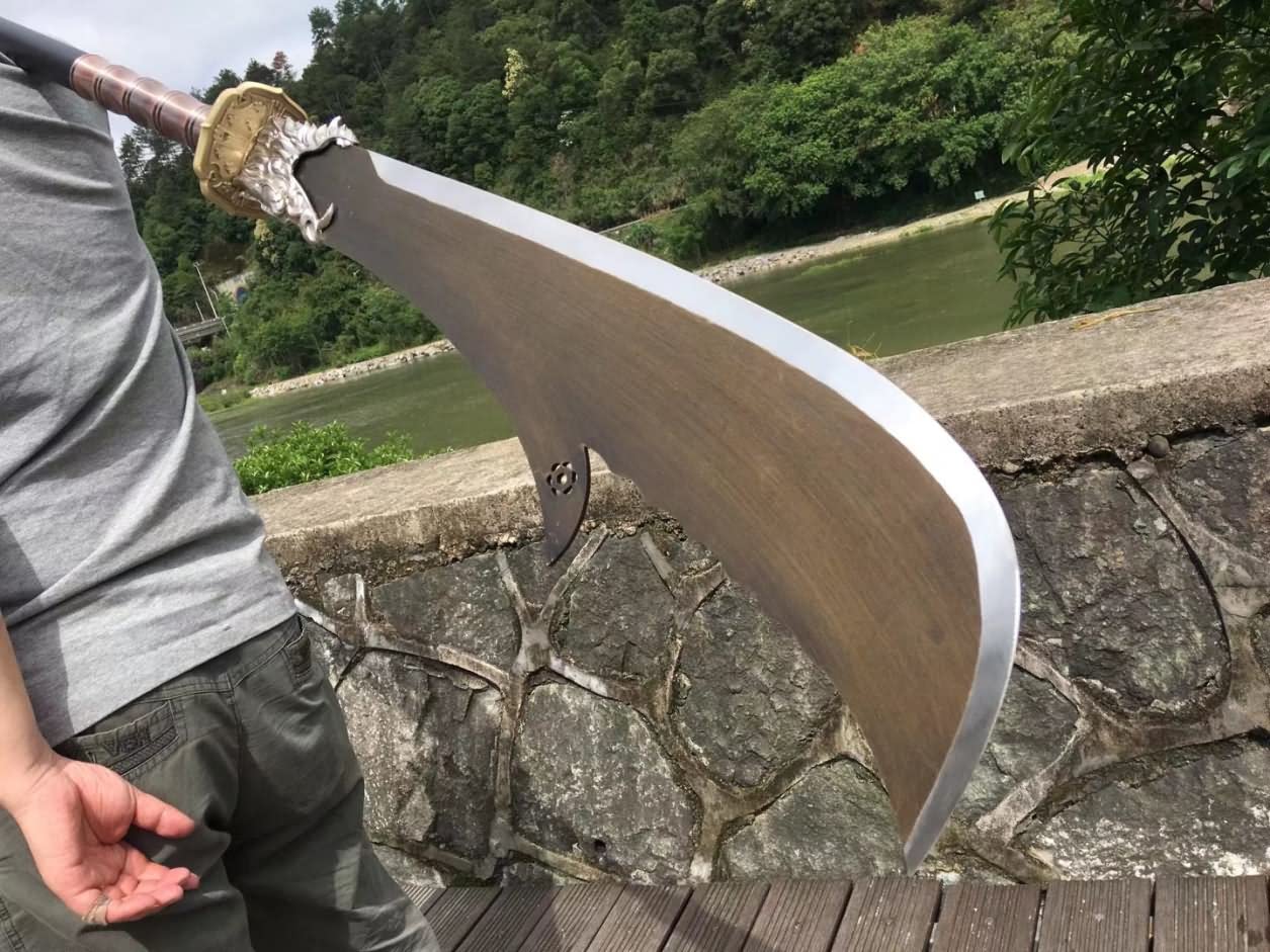 Guan Gong Kwan Dao Chinese Sword,High Carbon Steel Blade,Weight 5.96kg