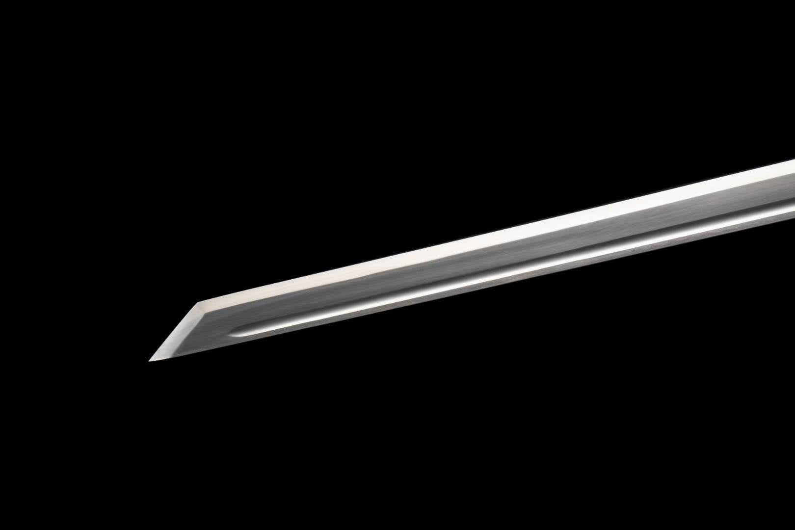 Hand Forged Chinese Psych Ward Divine Slayer anime Starblade Tang Heng Sword(1060 Carbon Steel)