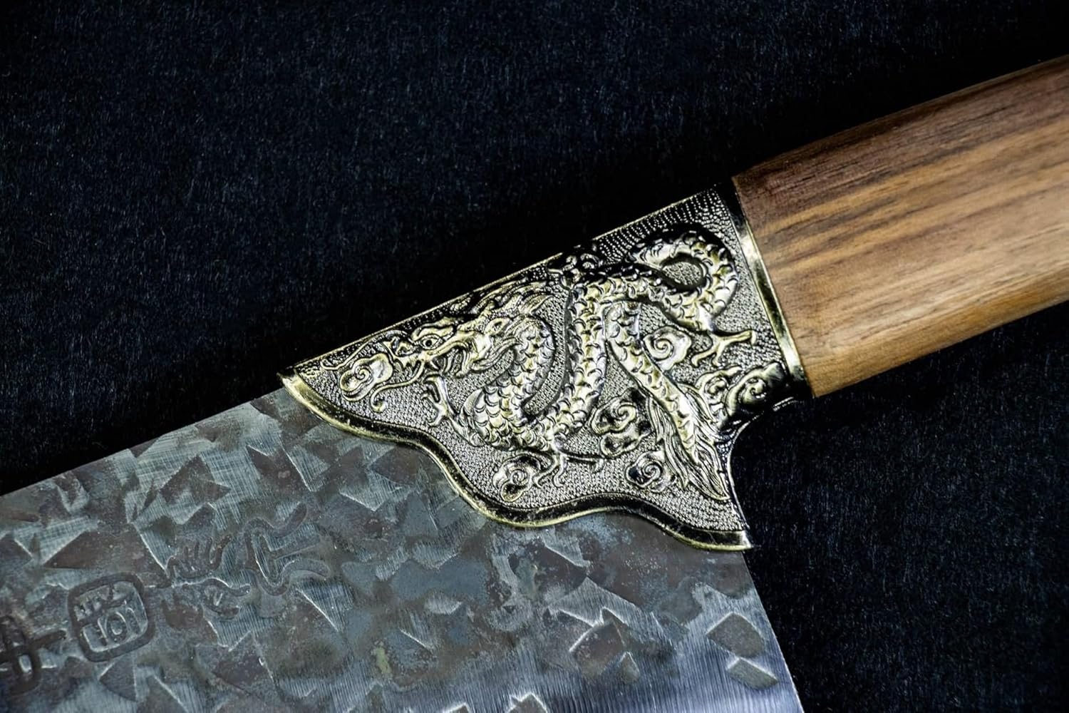 Chinese Cleaver ¨C Stainless Steel Blade, Teak Handle