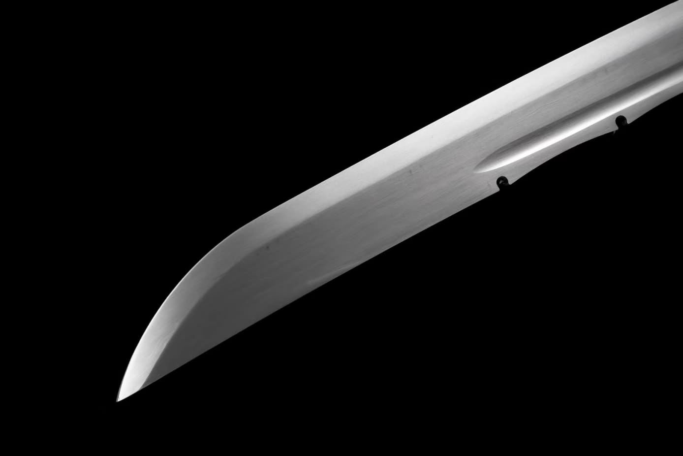 Tiger Tang dao High Carbon Steel red Blade,Alloy Fittings,Solid Wood Scabbard,LOONGSWORD