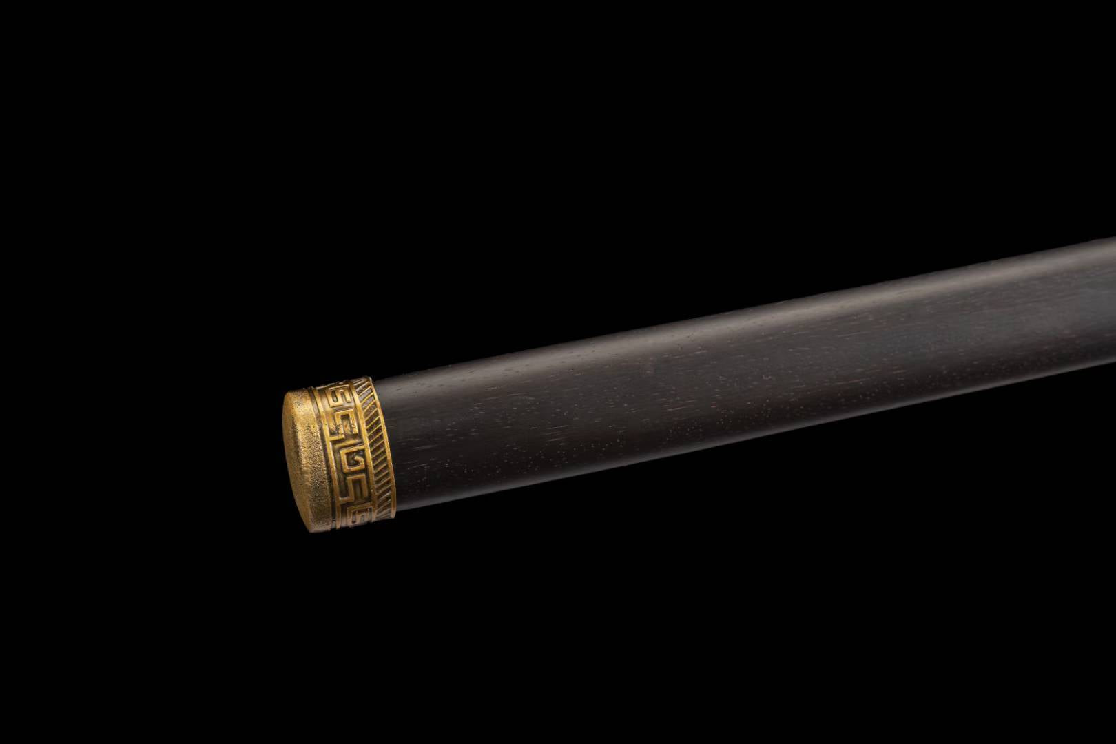 Hand Forged Chinese Psych Ward Divine Slayer anime Starblade Tang Heng Sword(1060 Carbon Steel)