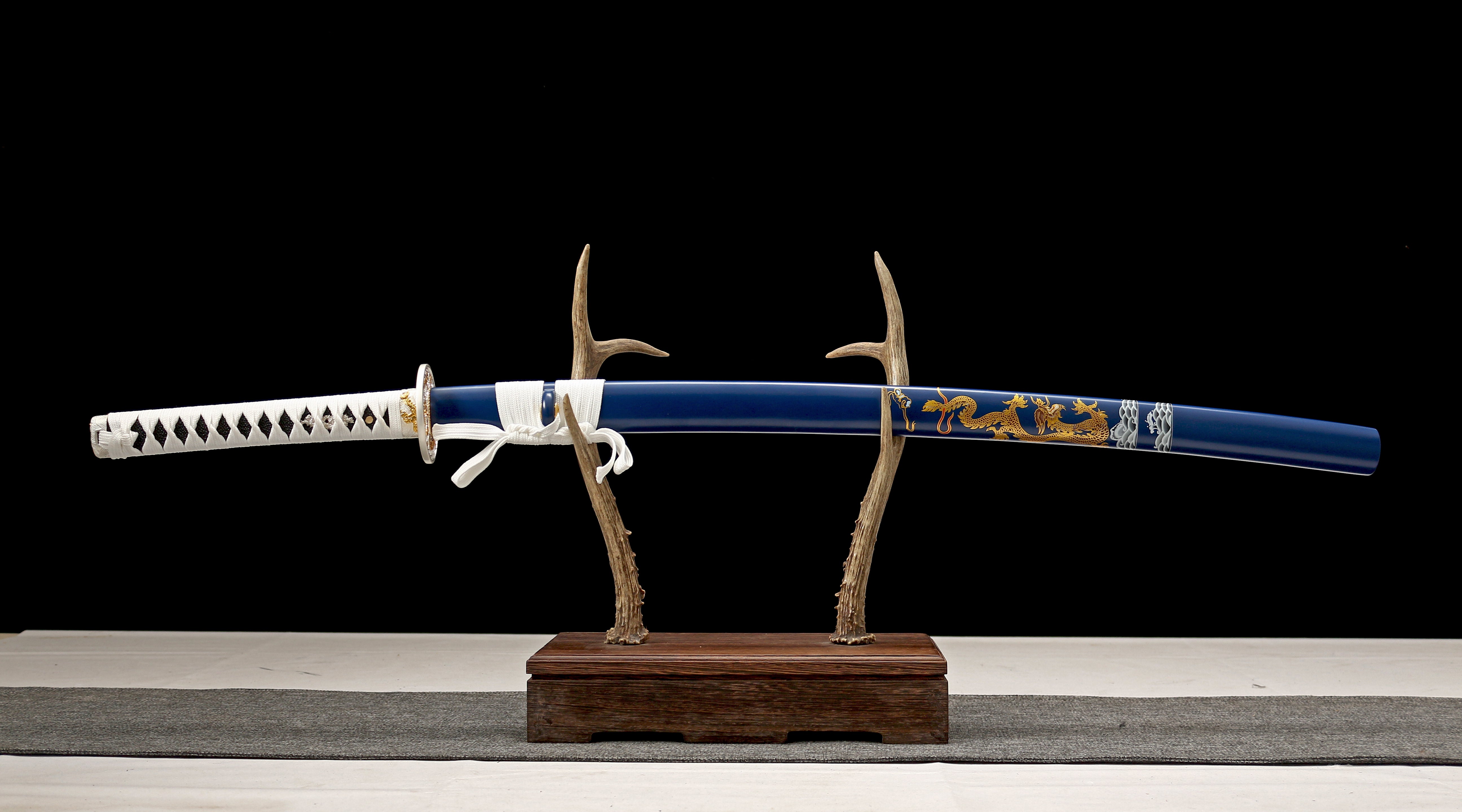 Hand Forged Japanese Katana Soaring Cloudrend Blade Set of 2(1095 Carbon Steel)