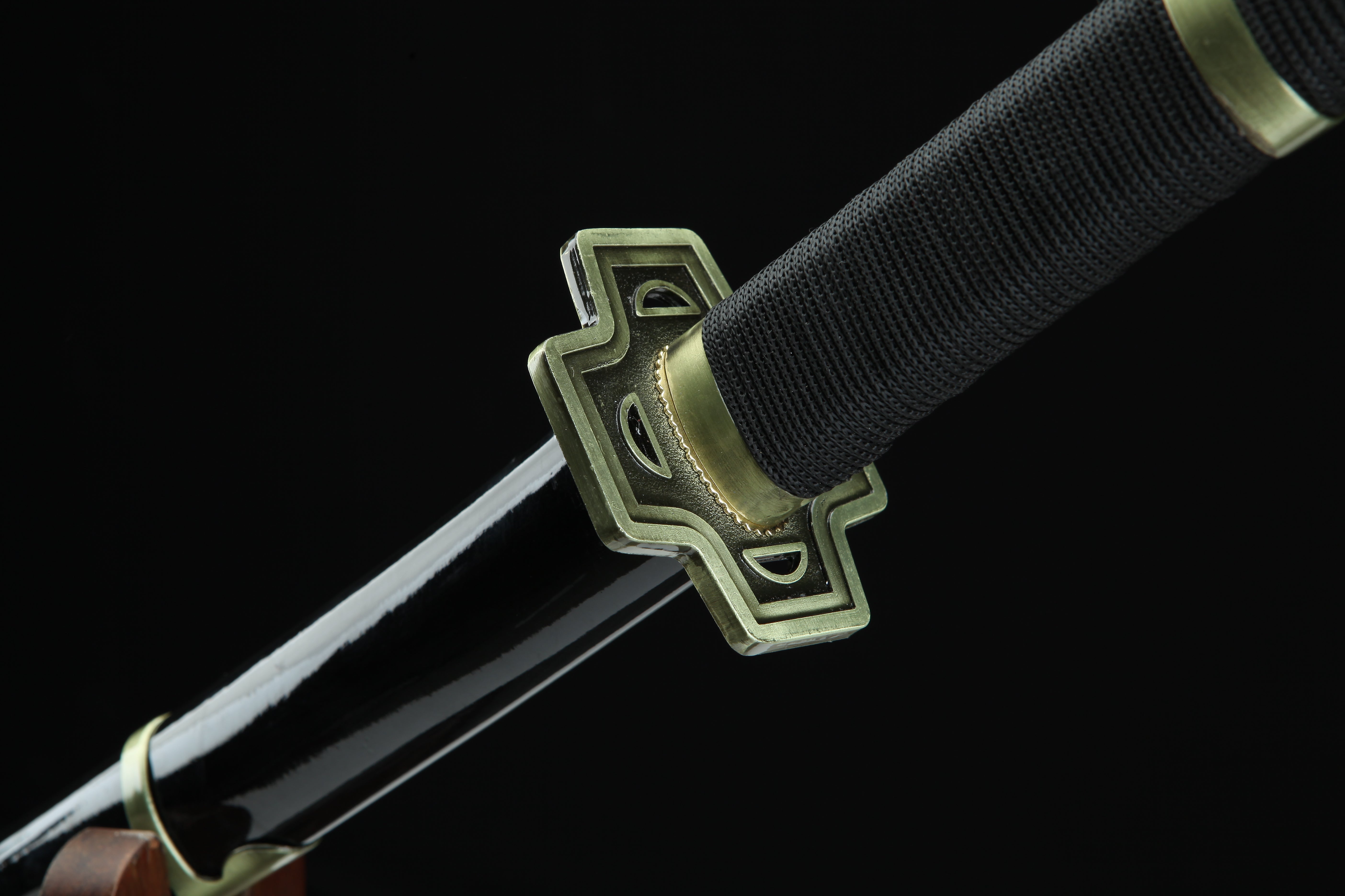 Hand Forged ONE PIECE Japanese Katana Roronoa Zoro Chakma Blade(1045 Carbon Steel)