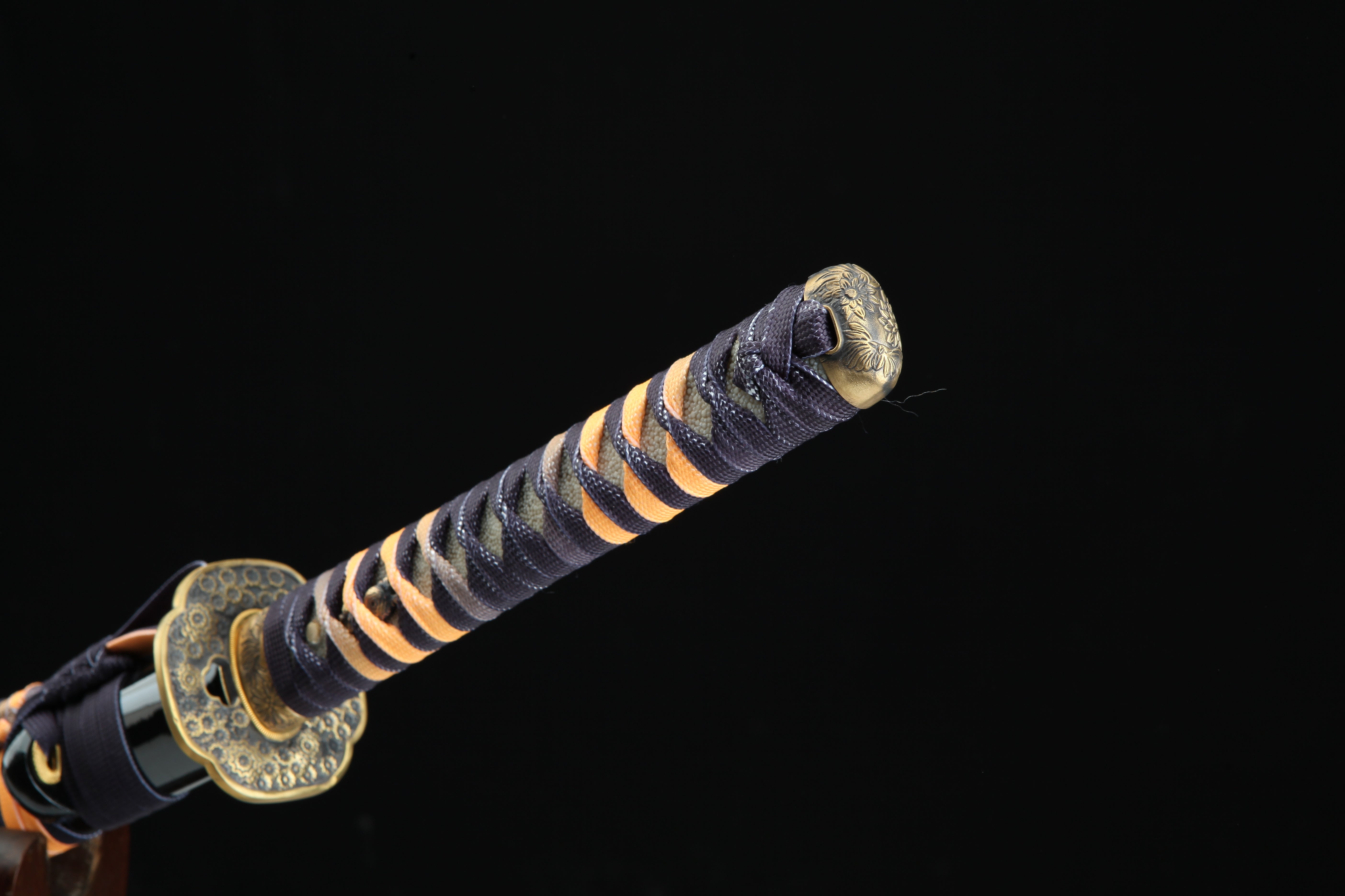 Hand Forged Japanese Katana Violetbloom Blade(1095 Carbon Steel)