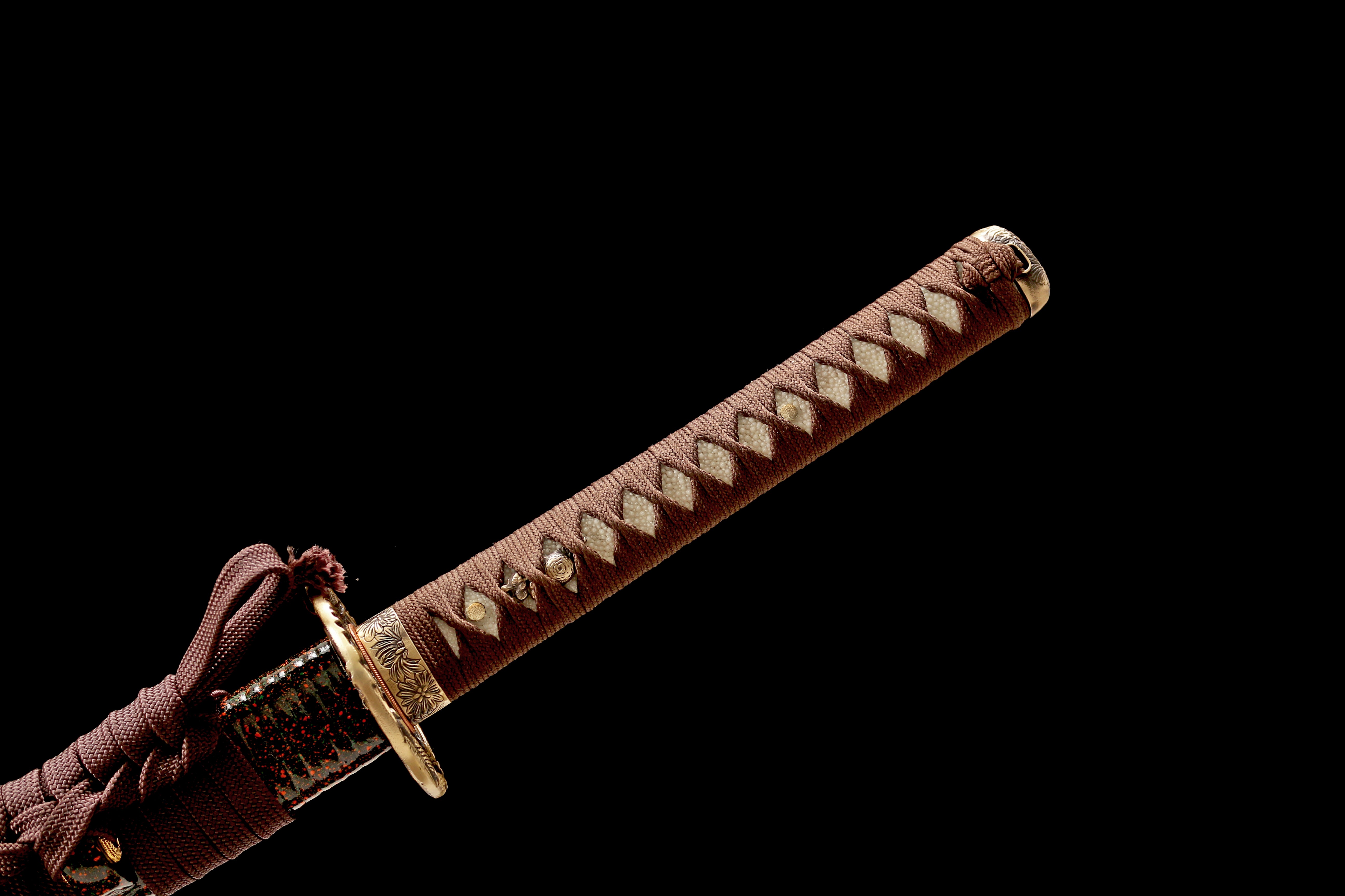 Hand Forged Japanese Katana Yoru No Taka Black Ops Shinobi Blade(1095 Carbon Steel)