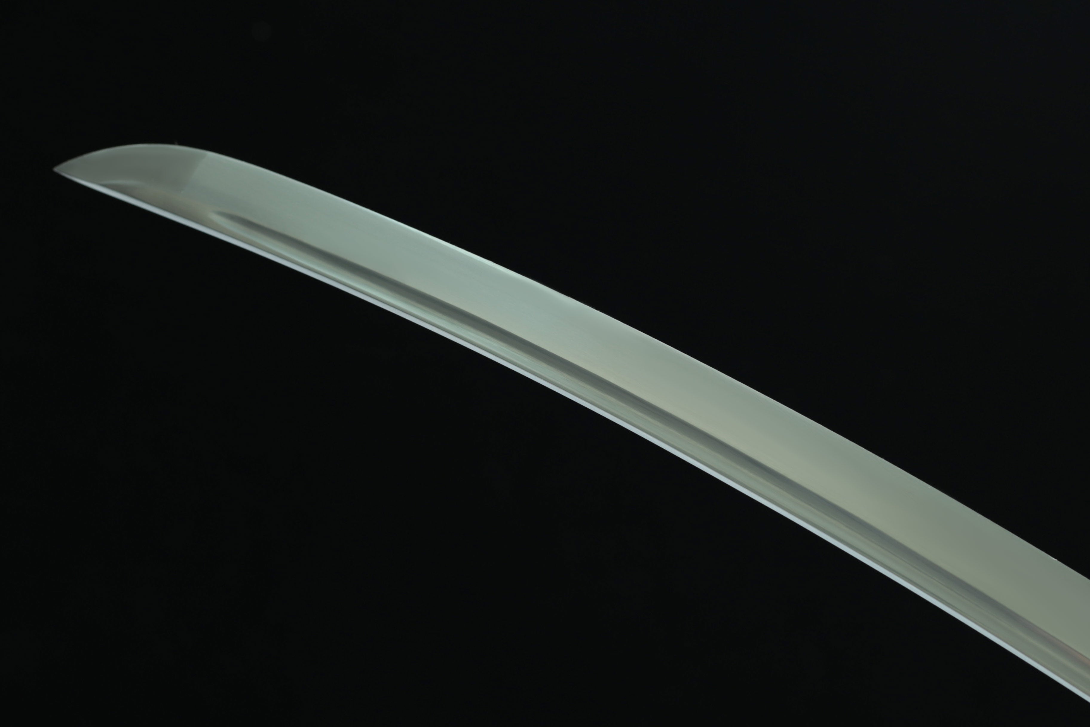 Hand Forged Japanese Tachi Onyx Demon Copper Mounted Blade(1060 Carbon Steel)
