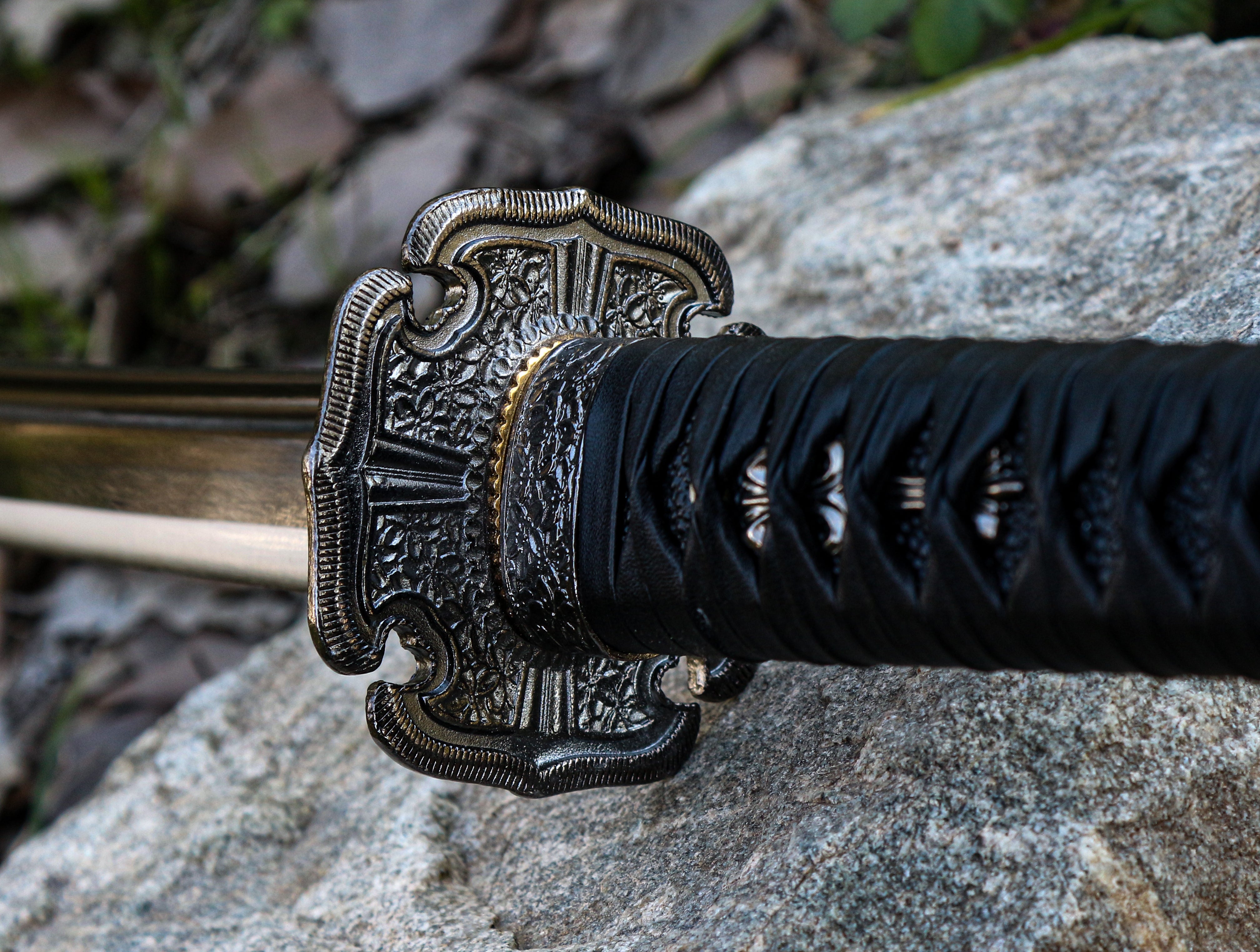 Hand Forged Japanese Tachi Phantom Dusk Blade(1045 Carbon Steel)