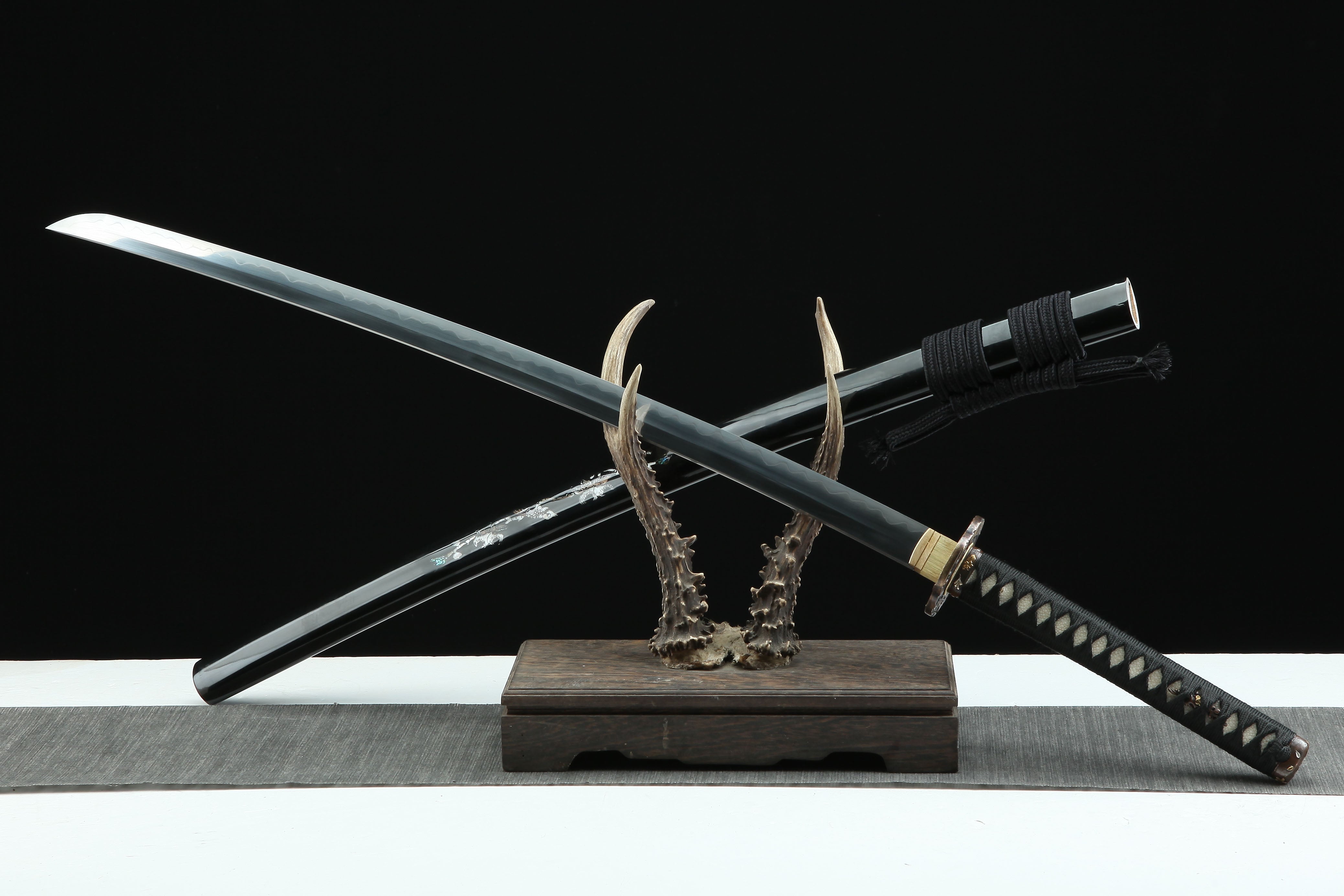 Hand Forged Japanese Katana Plumshadow Kage Blade(Damascus Steel)