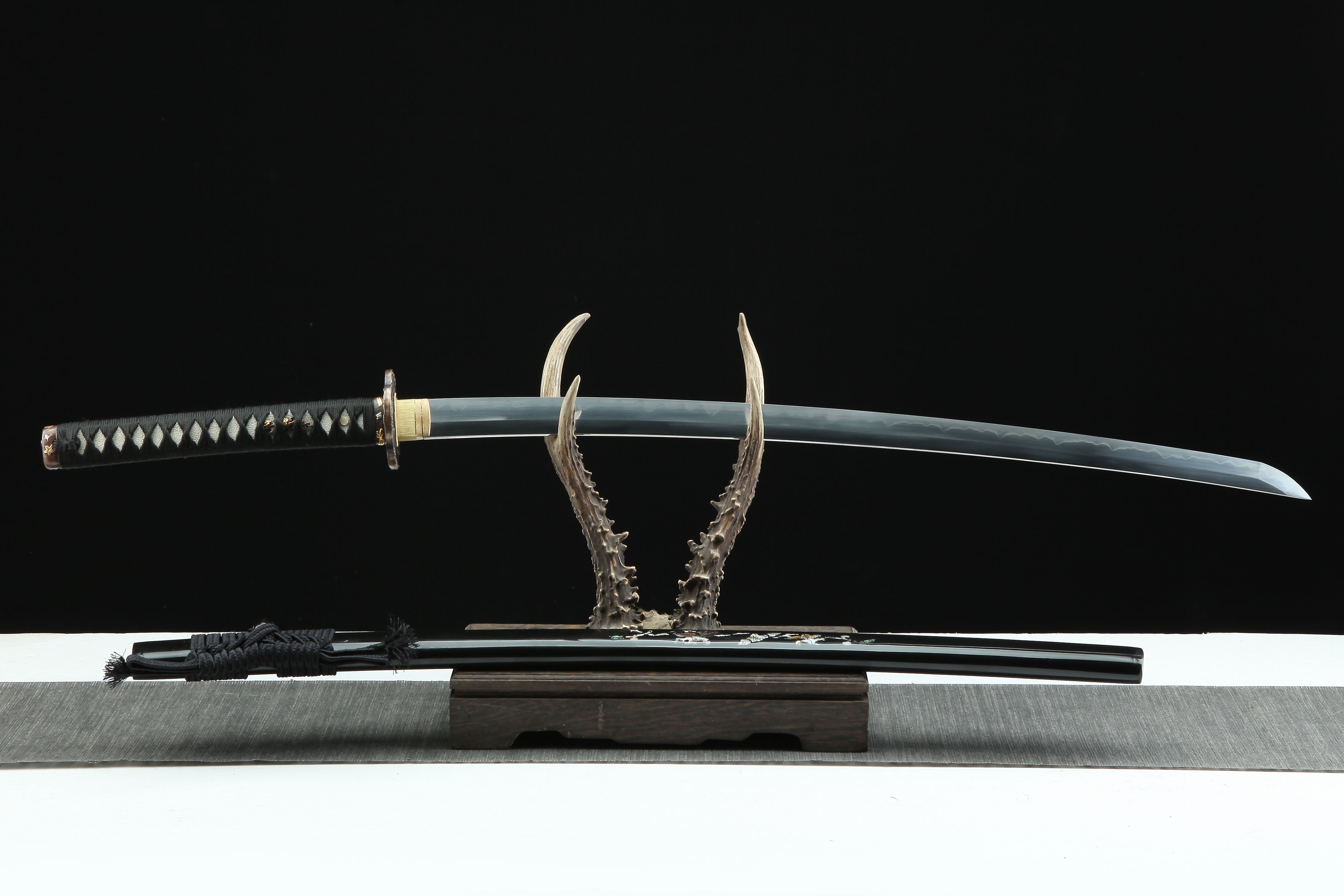 Hand Forged Japanese Katana Plumshadow Kage Blade(Damascus Steel)