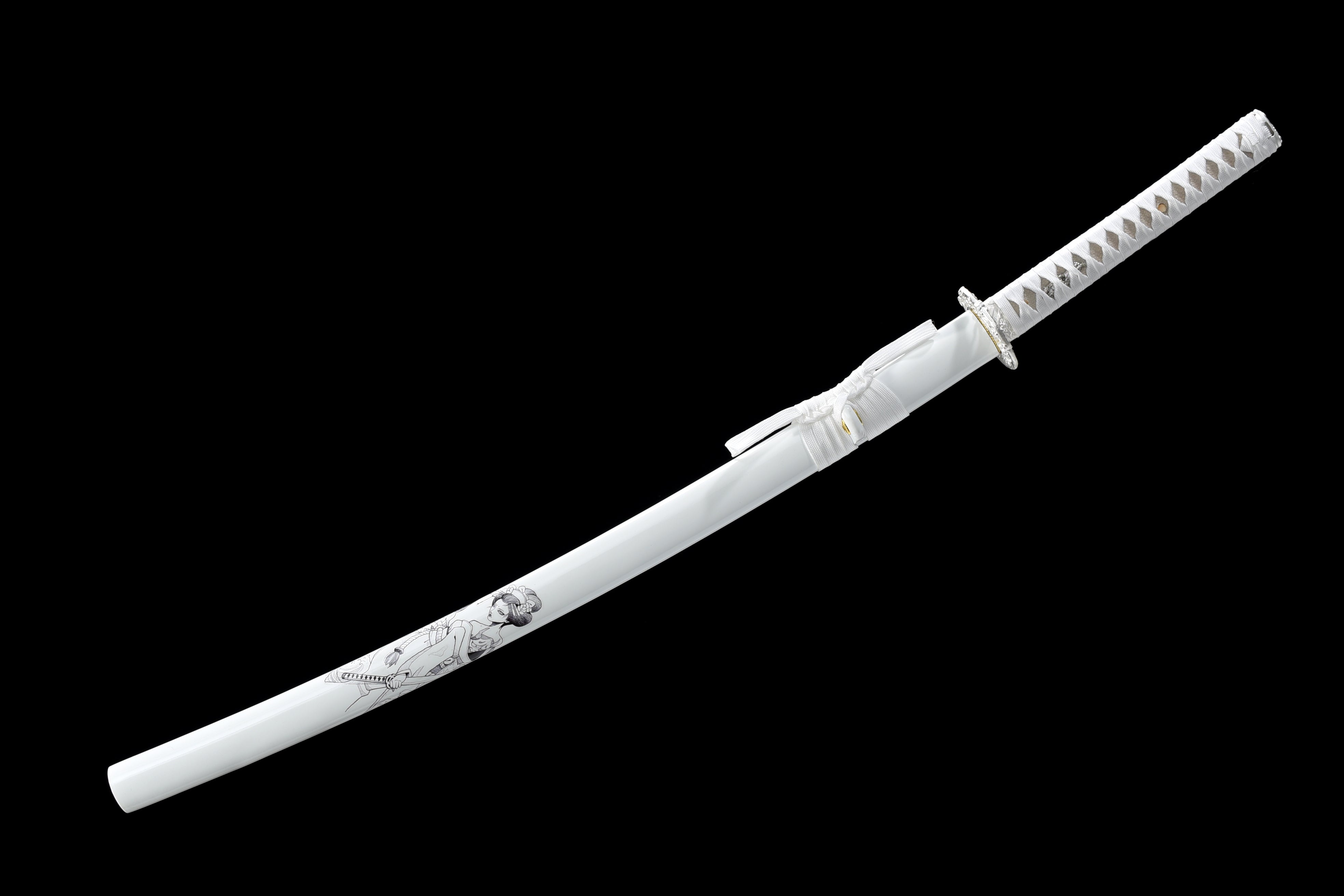 Hand Forged Japanese Katana Pale Apocalypse Blade(Damascus Steel)