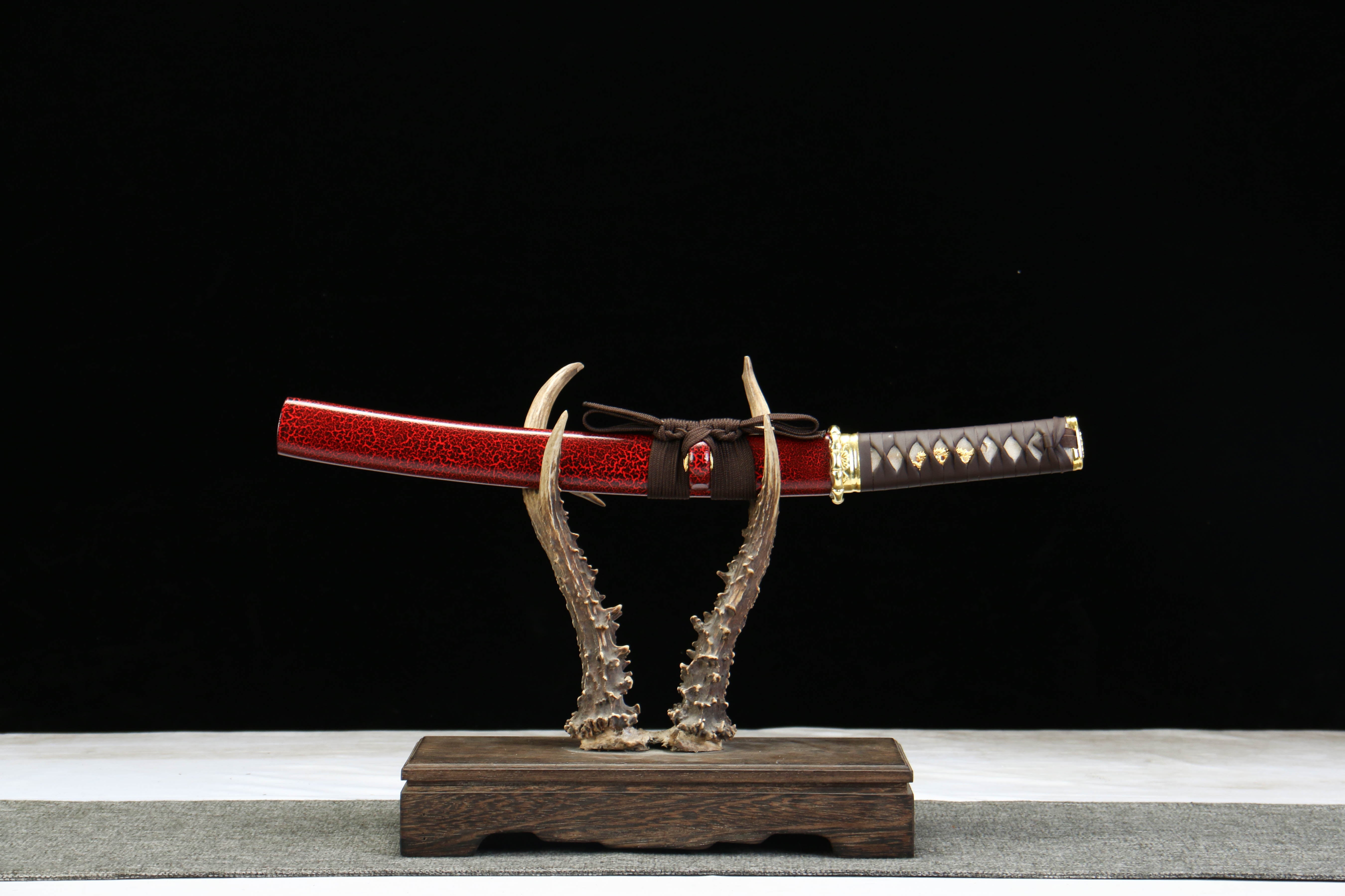 Hand Forged Japanese Tanto Skyfire Blade(1060 Carbon Steel)
