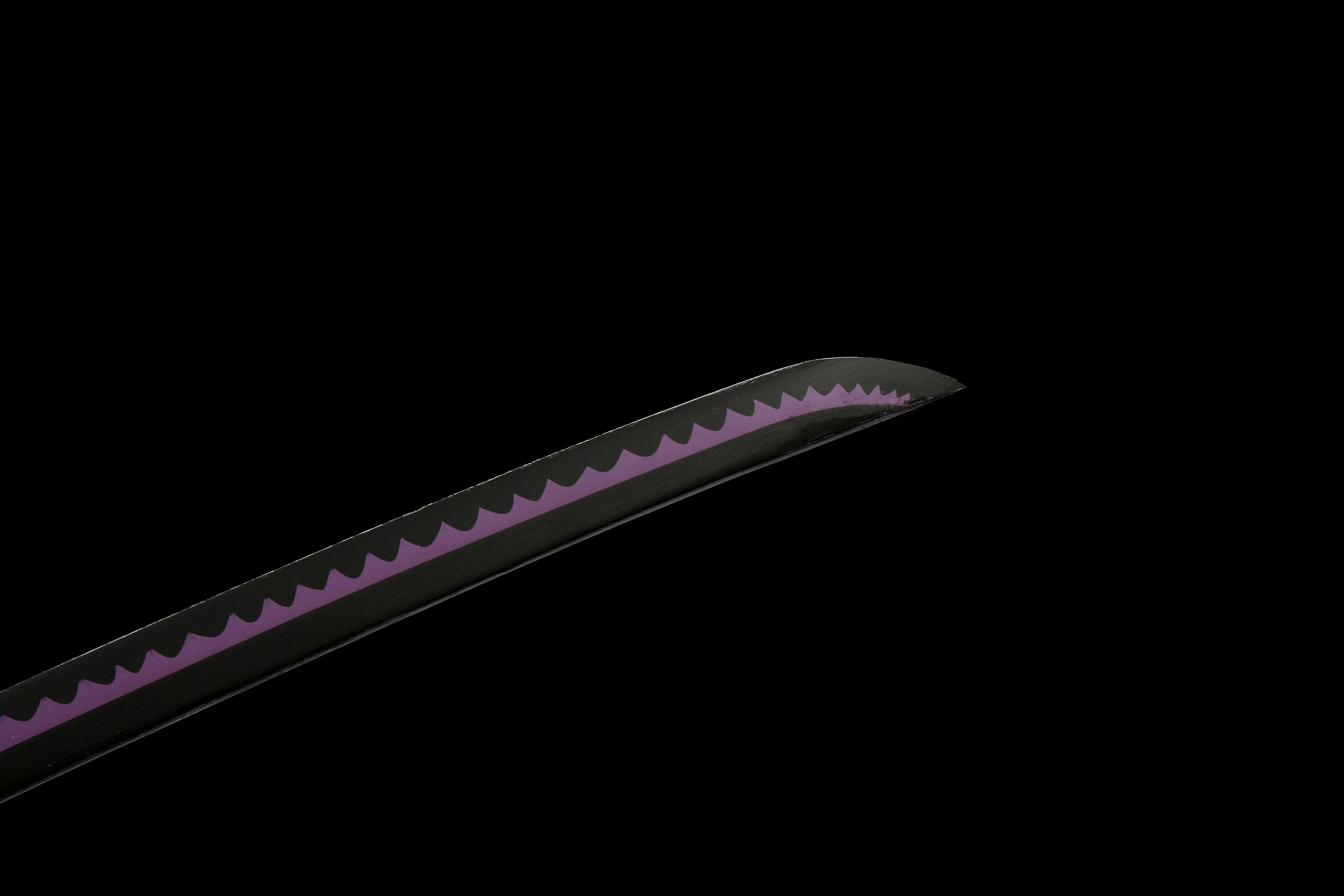 Hand Forged ONE PIECE Japanese Katana Roronoa Zoro Kiku-o-mizu Blade(1045 Carbon Steel)