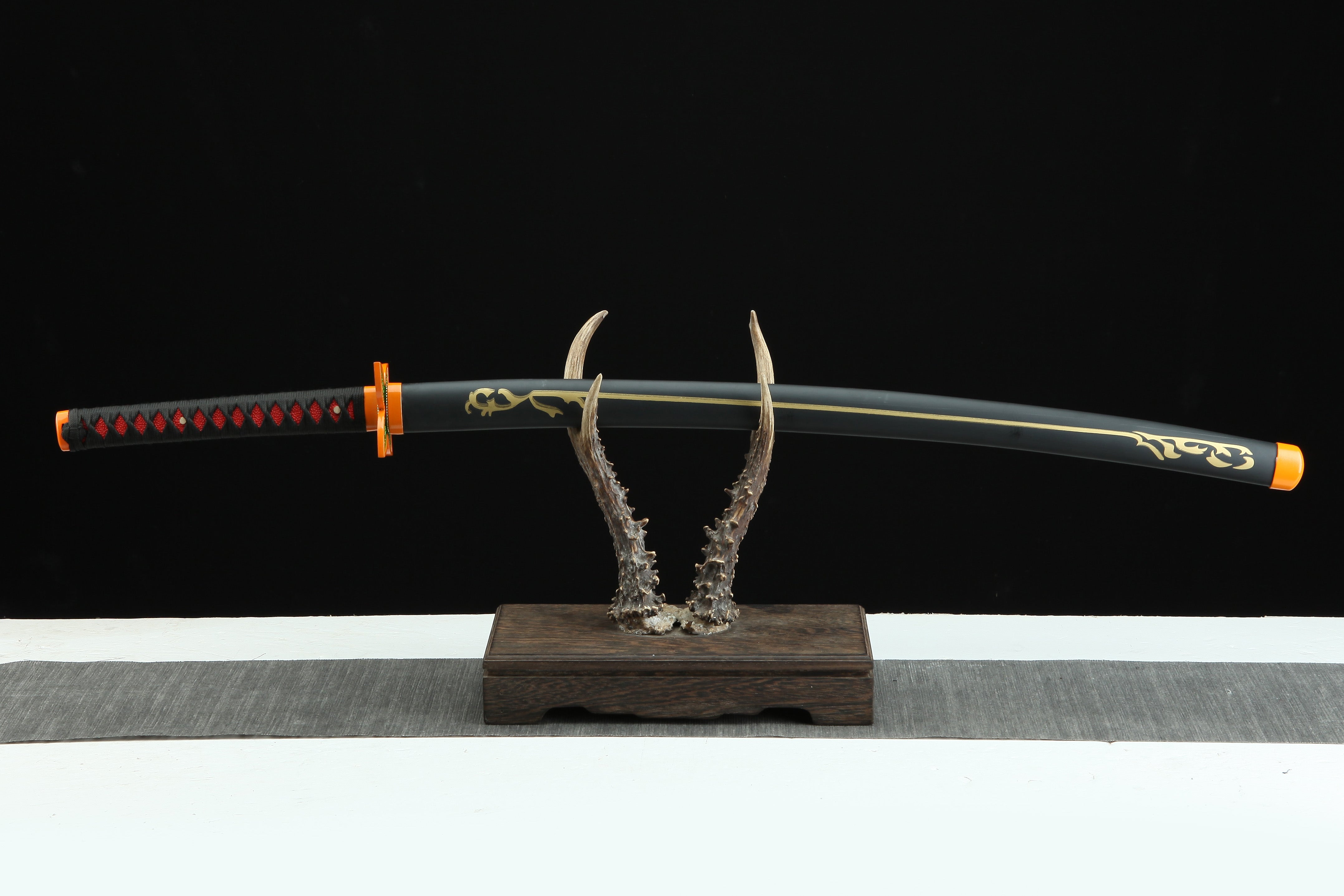 Hand Forged Demon Slayer Katana Kochou Shinobu Generation One Nichirin Sword(1045 Carbon Steel)