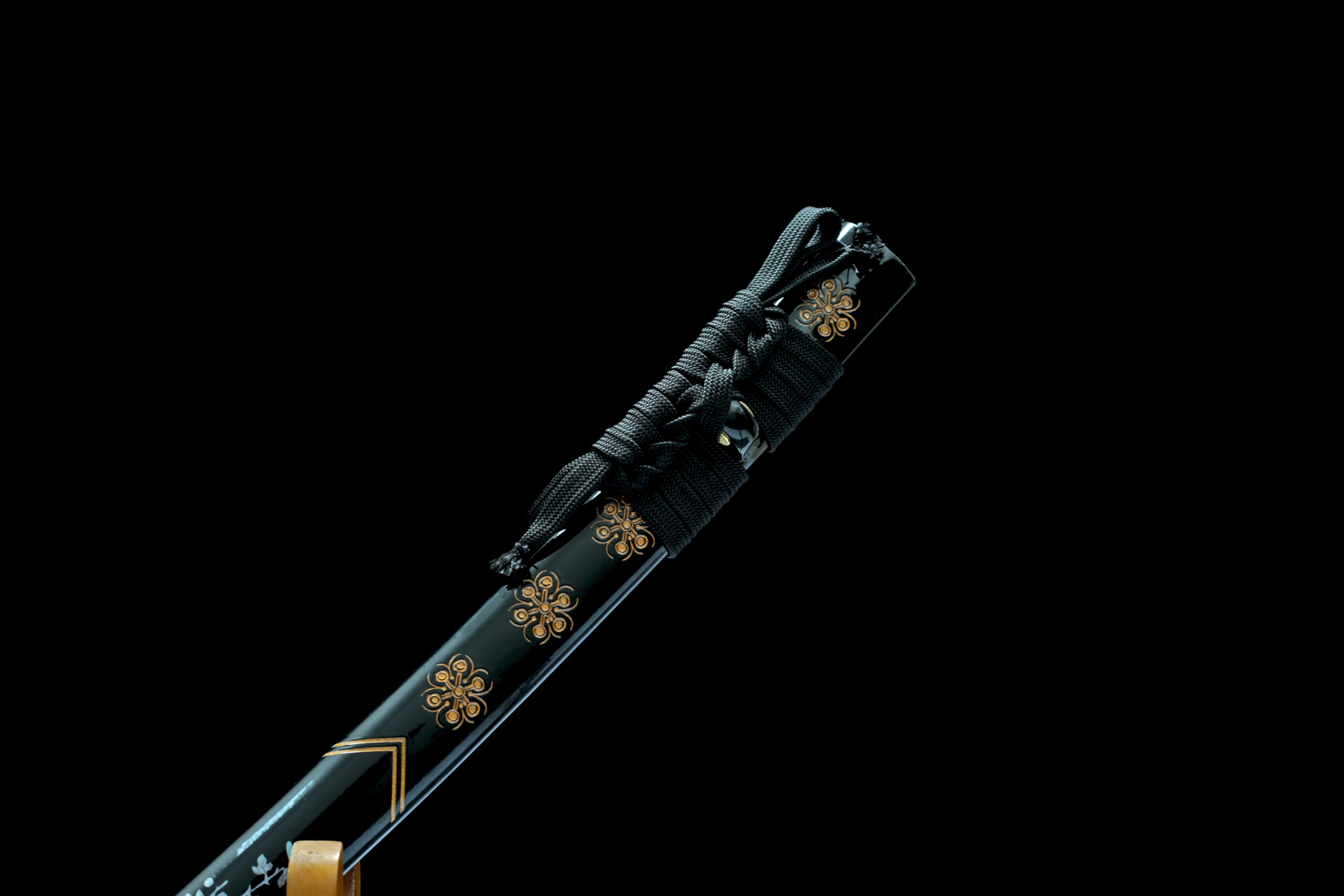 Hand Forged Japanese Katana Silversoul Phantom Blade(Damascus Steel)