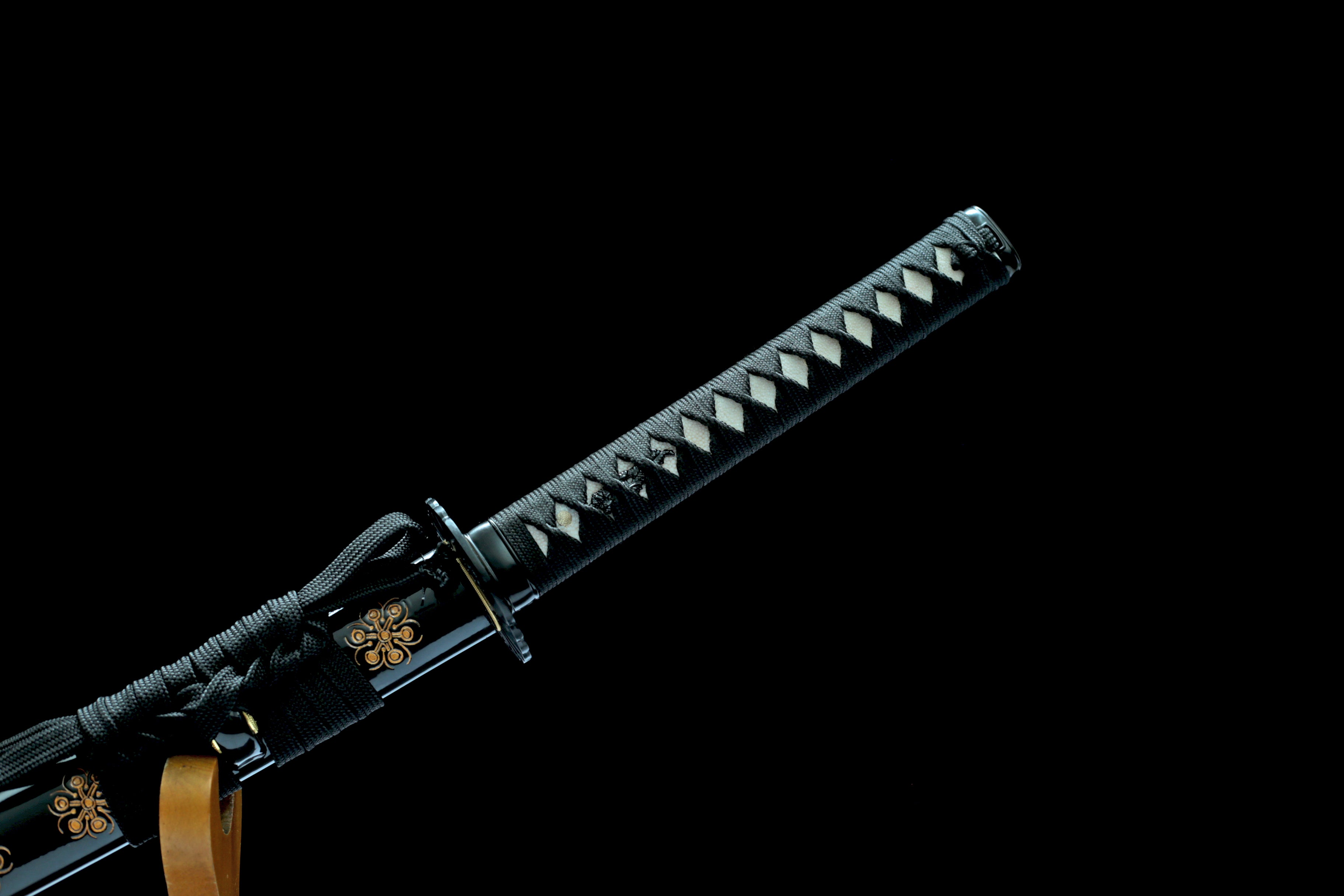 Hand Forged Japanese Katana Silversoul Phantom Blade(Damascus Steel)