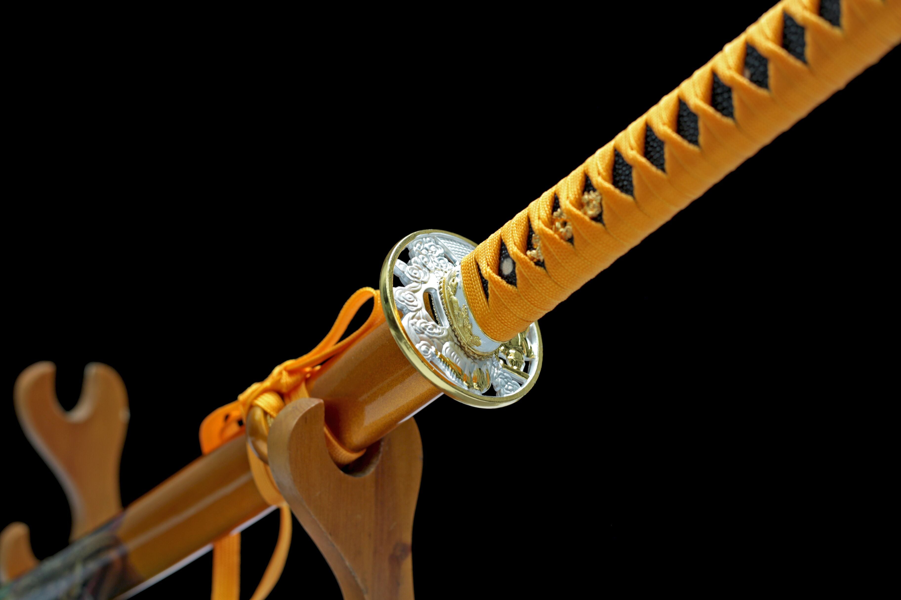 Hand Forged Japanese Katana Inferno Draconis Blade(1045 Carbon Steel)