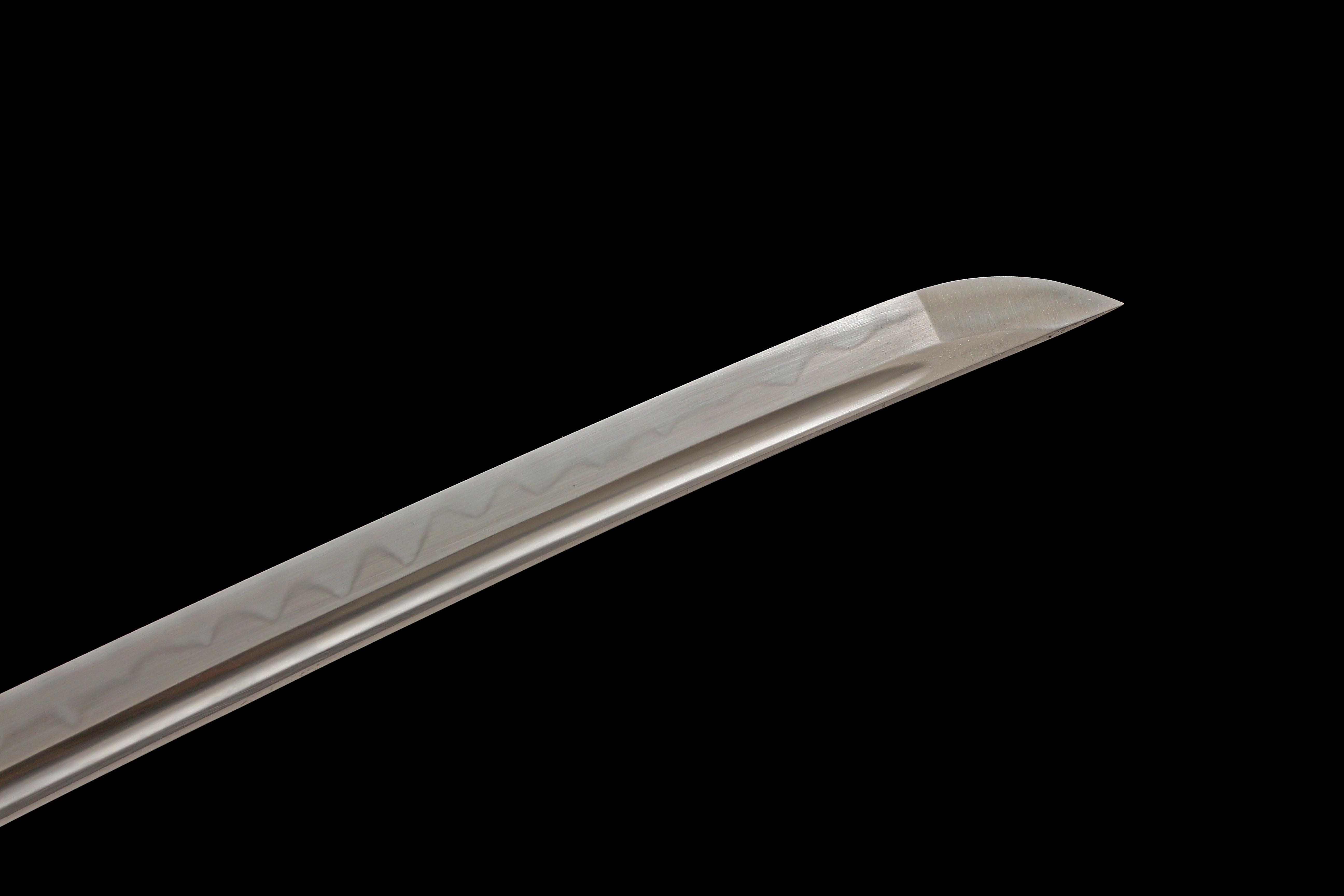 Hand Forged Japanese Katana Crimson Thorn Elegy Blade(1095 Carbon Steel)