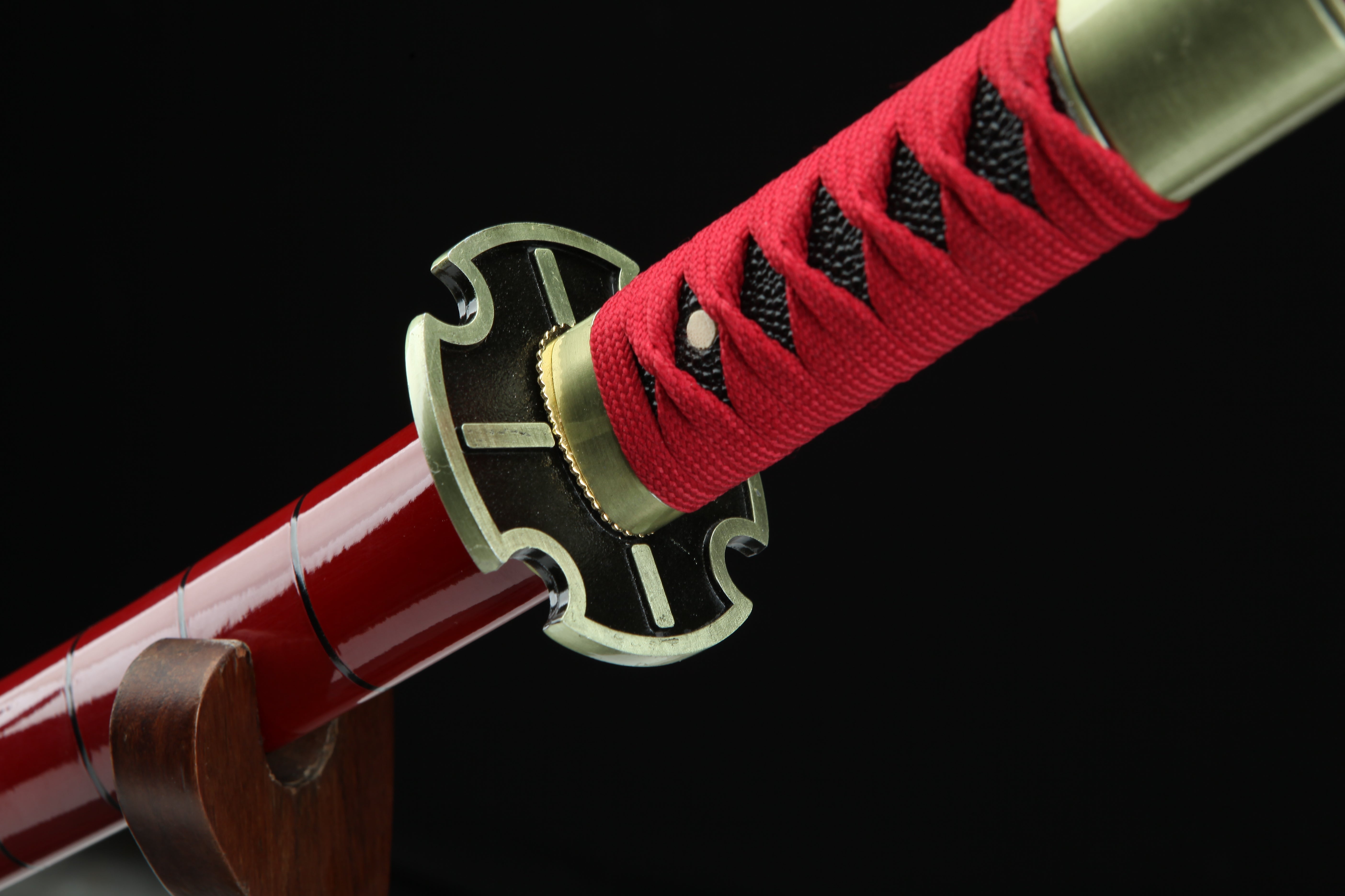 Hand Forged ONE PIECE Japanese Katana Roronoa Zoro Sandai kitetsu(1045 Carbon Steel)