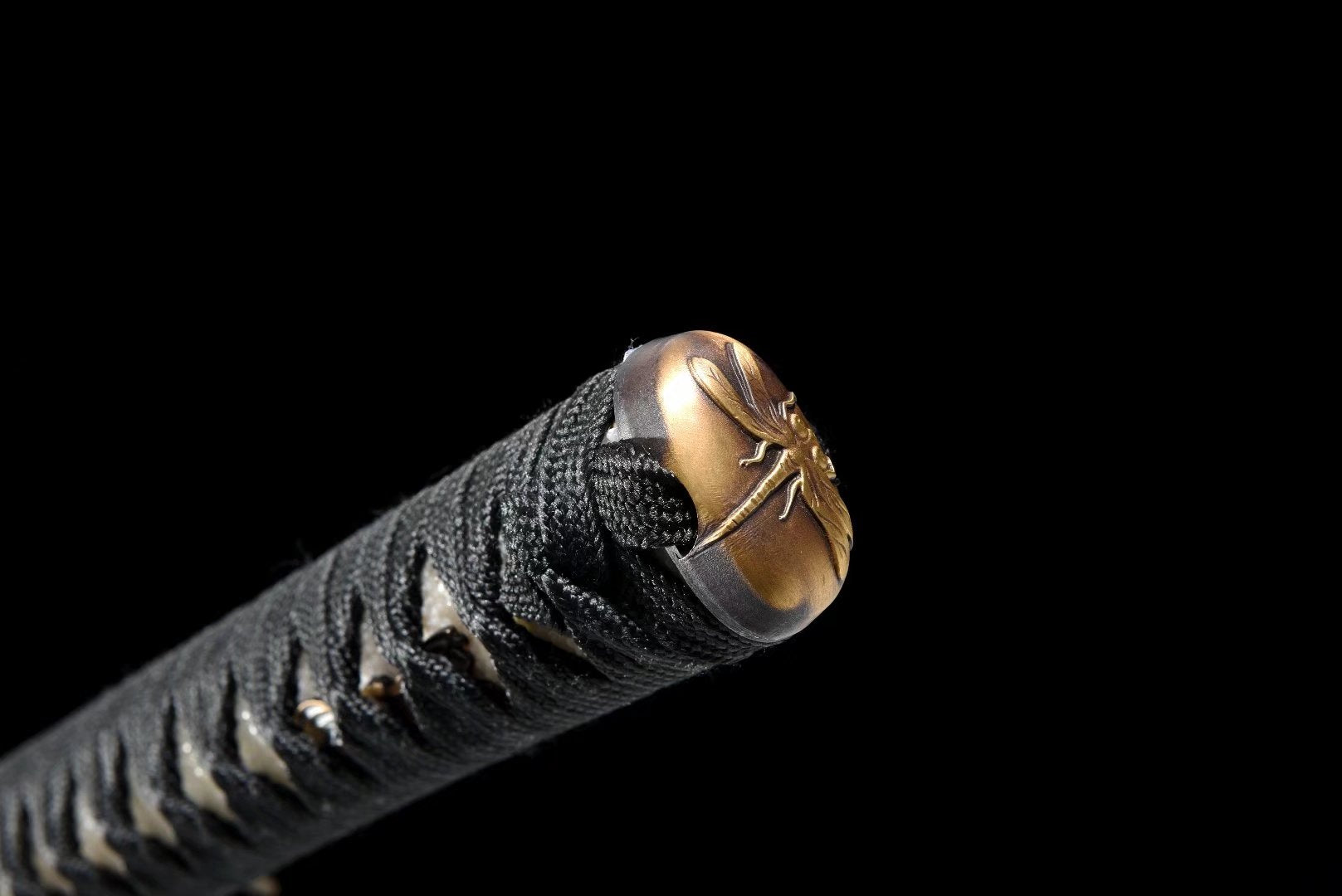 Hand Forged Japanese Katana Onyx Skimmer Blade(1095 Carbon Steel)