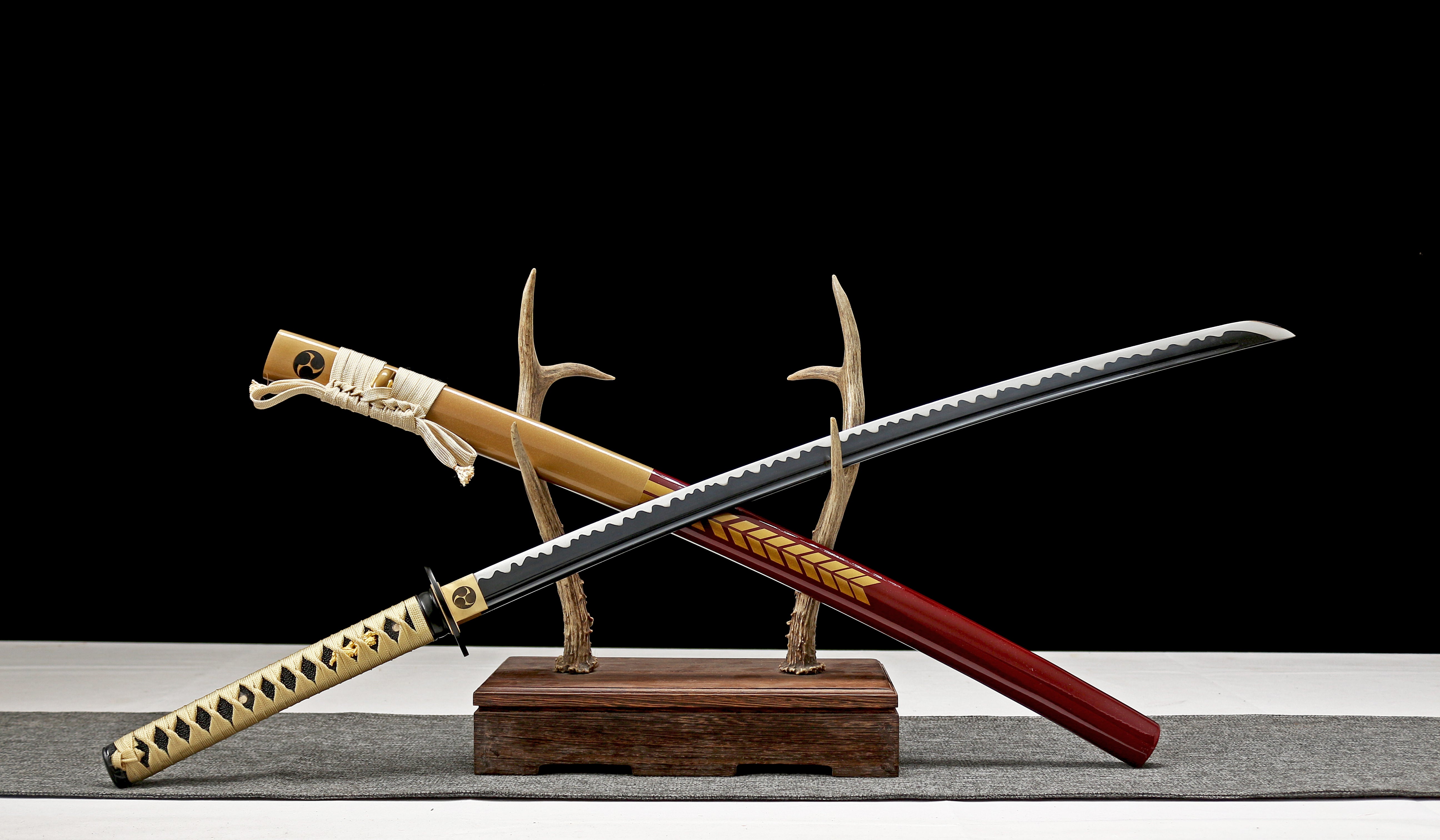 Hand Forged Japanese Katana Talisman Whisper Blade(1095 Carbon Steel)