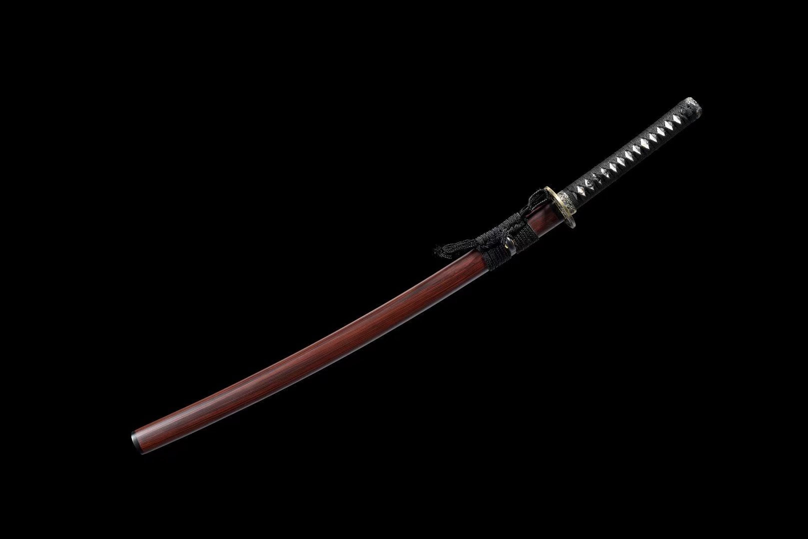 Hand Forged Japanese Katana Abyssal Samurai Blade(1095 Carbon Steel)