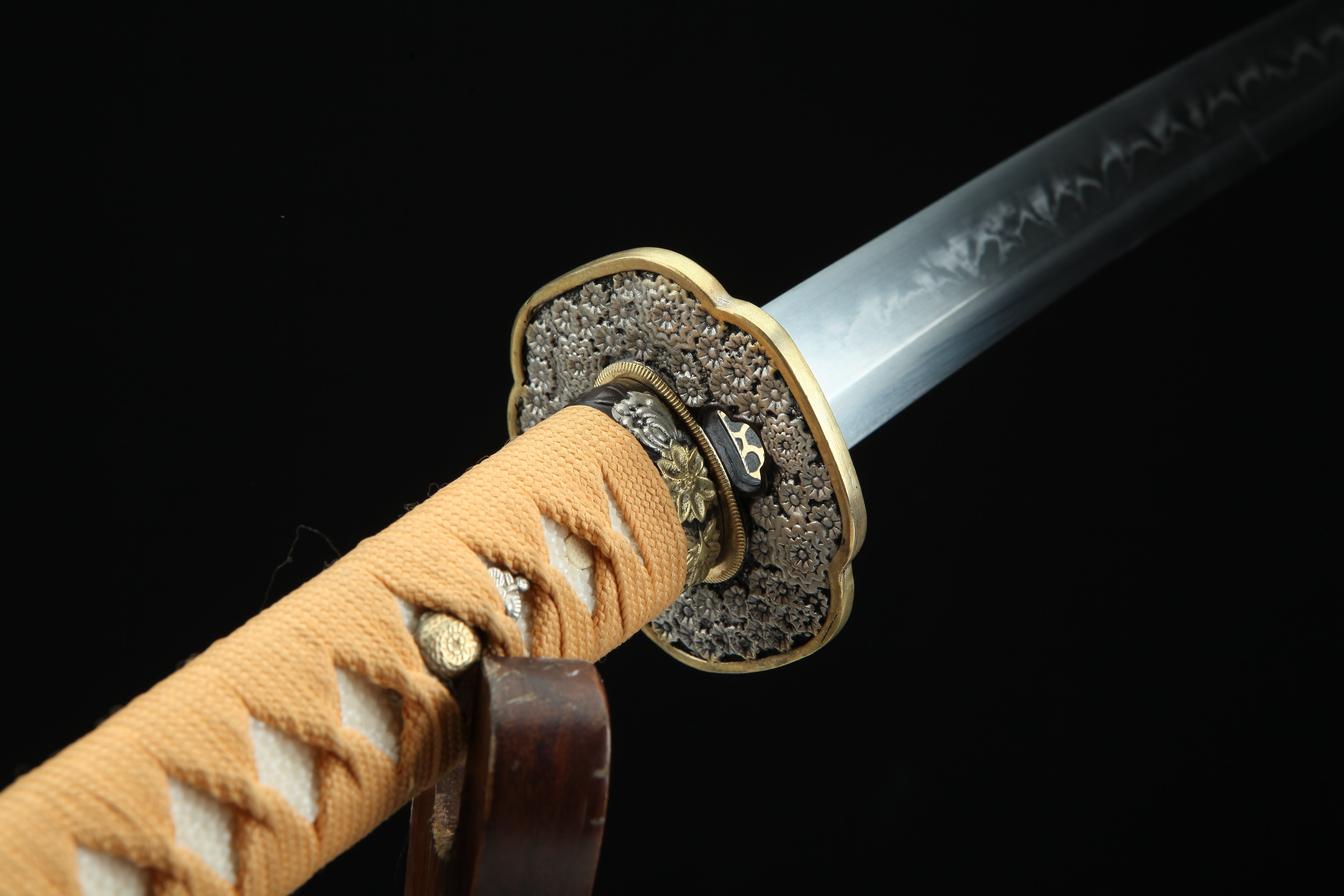 Hand Forged Japanese Katana Molten Cicada Blade(1095 Carbon Steel)