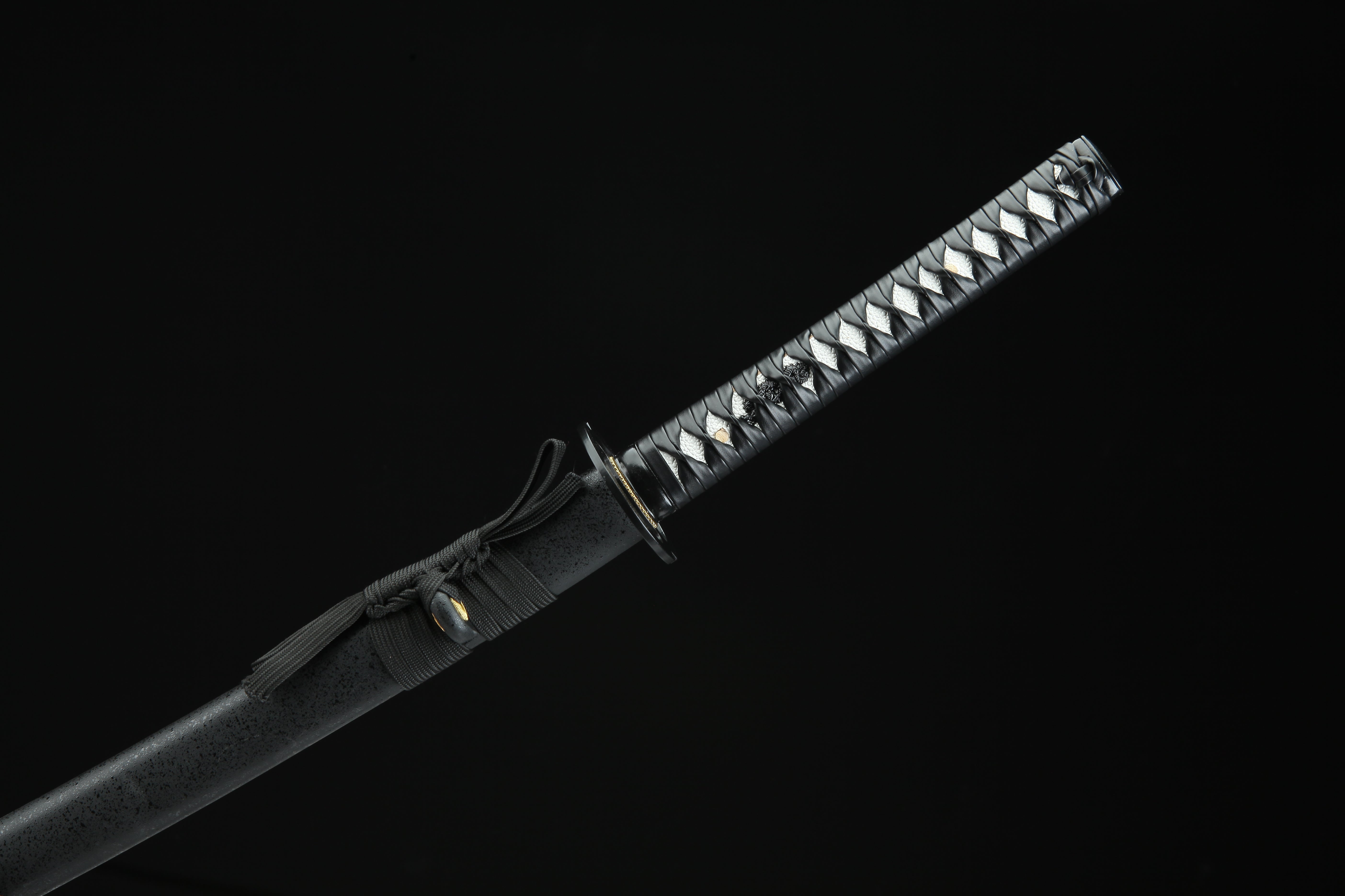 Hand Forged Japanese Katana Musashi Miyamoto Blade(1045 Carbon Steel)