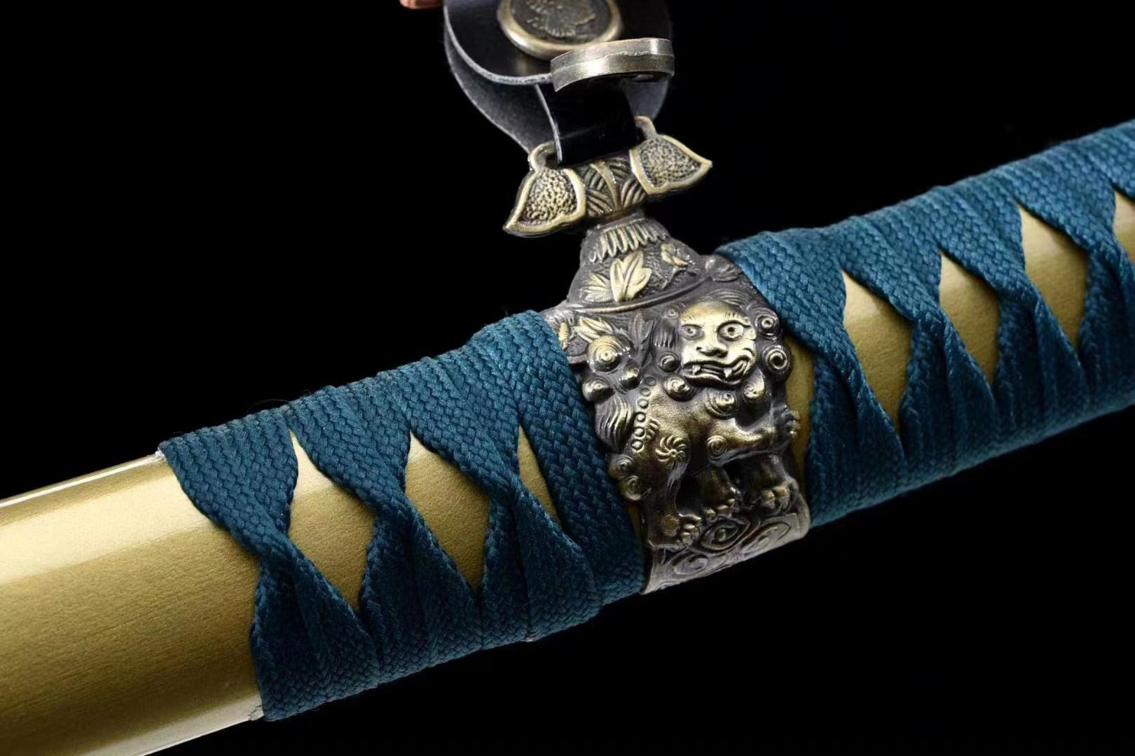 Hand Forged Japanese Tachi Monk's Judgment Blade(1095 Carbon Steel)