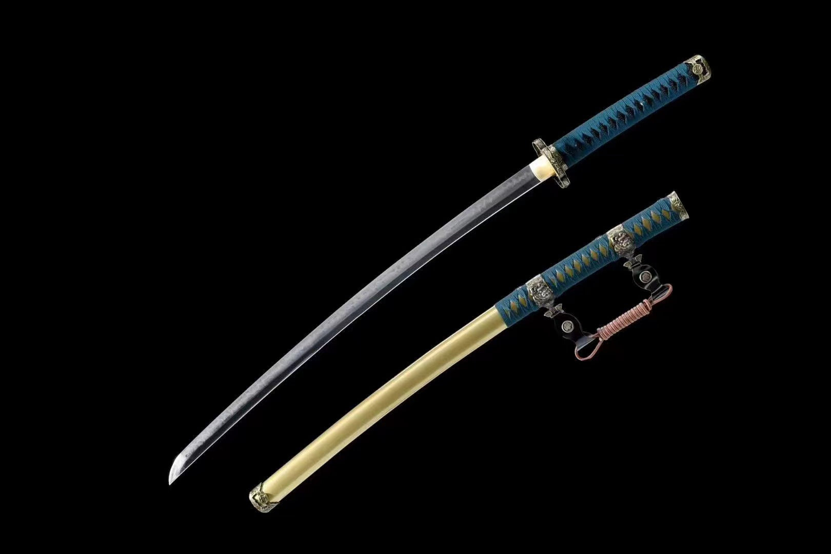 Hand Forged Japanese Tachi Monk's Judgment Blade(1095 Carbon Steel)