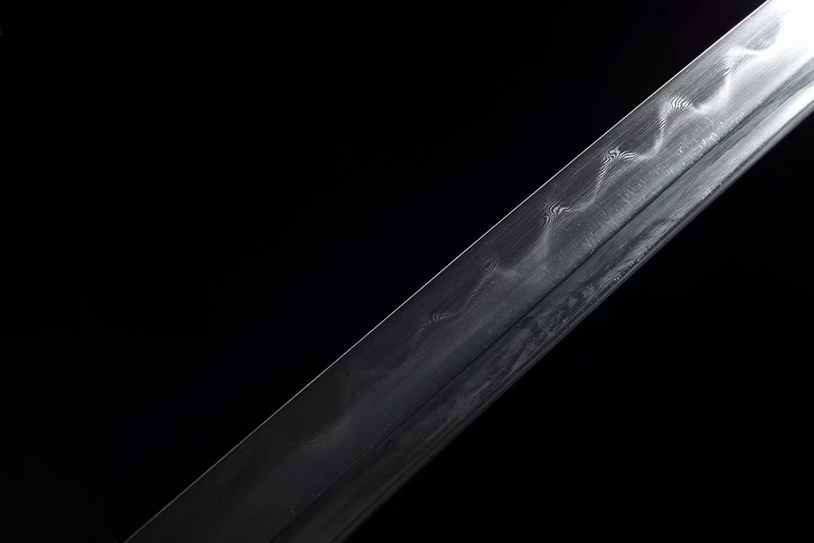 Hand Forged Japanese Tachi Autumn Hollyhock Blade(1095 Carbon Steel)