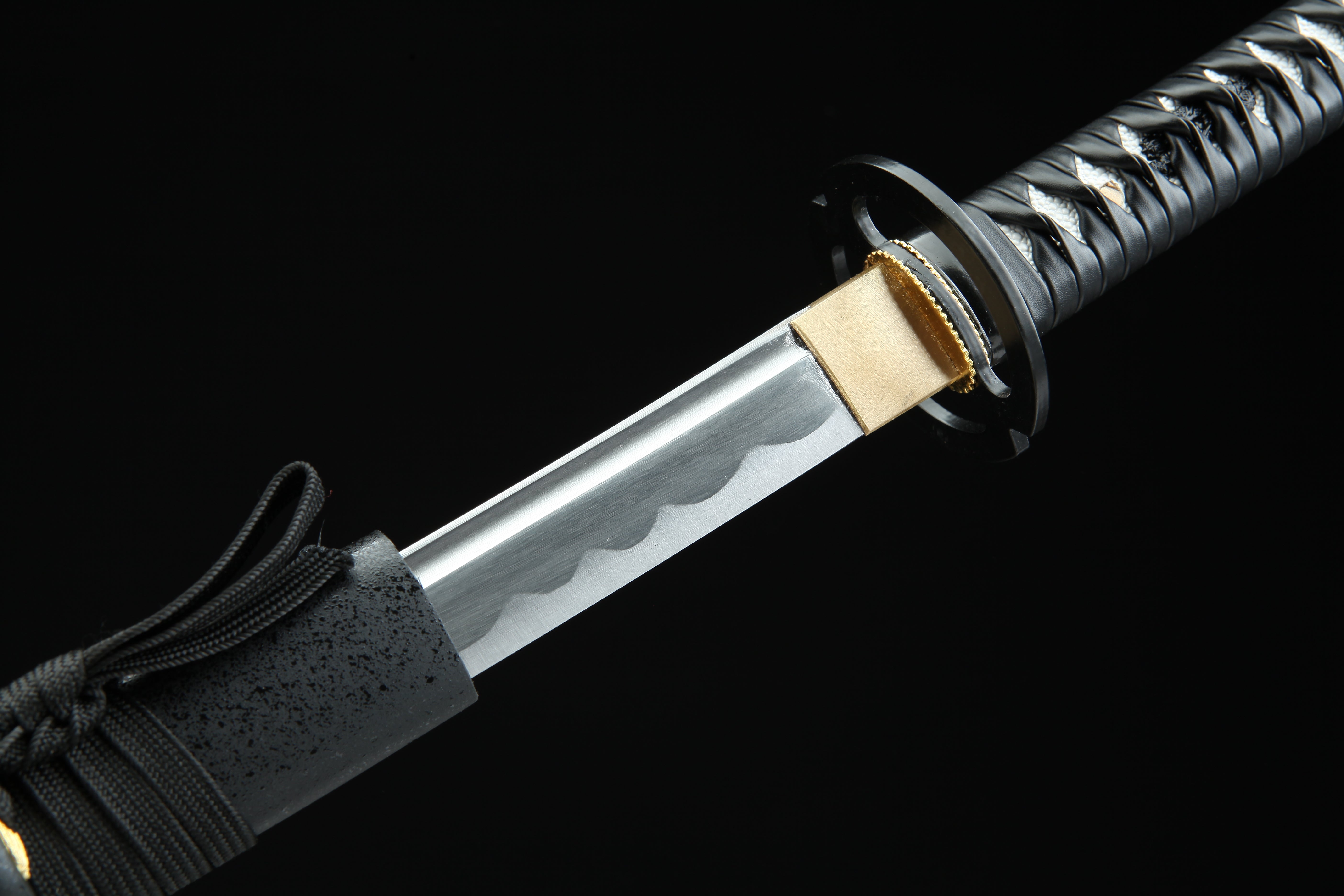 Hand Forged Japanese Katana Musashi Miyamoto Blade(1045 Carbon Steel)