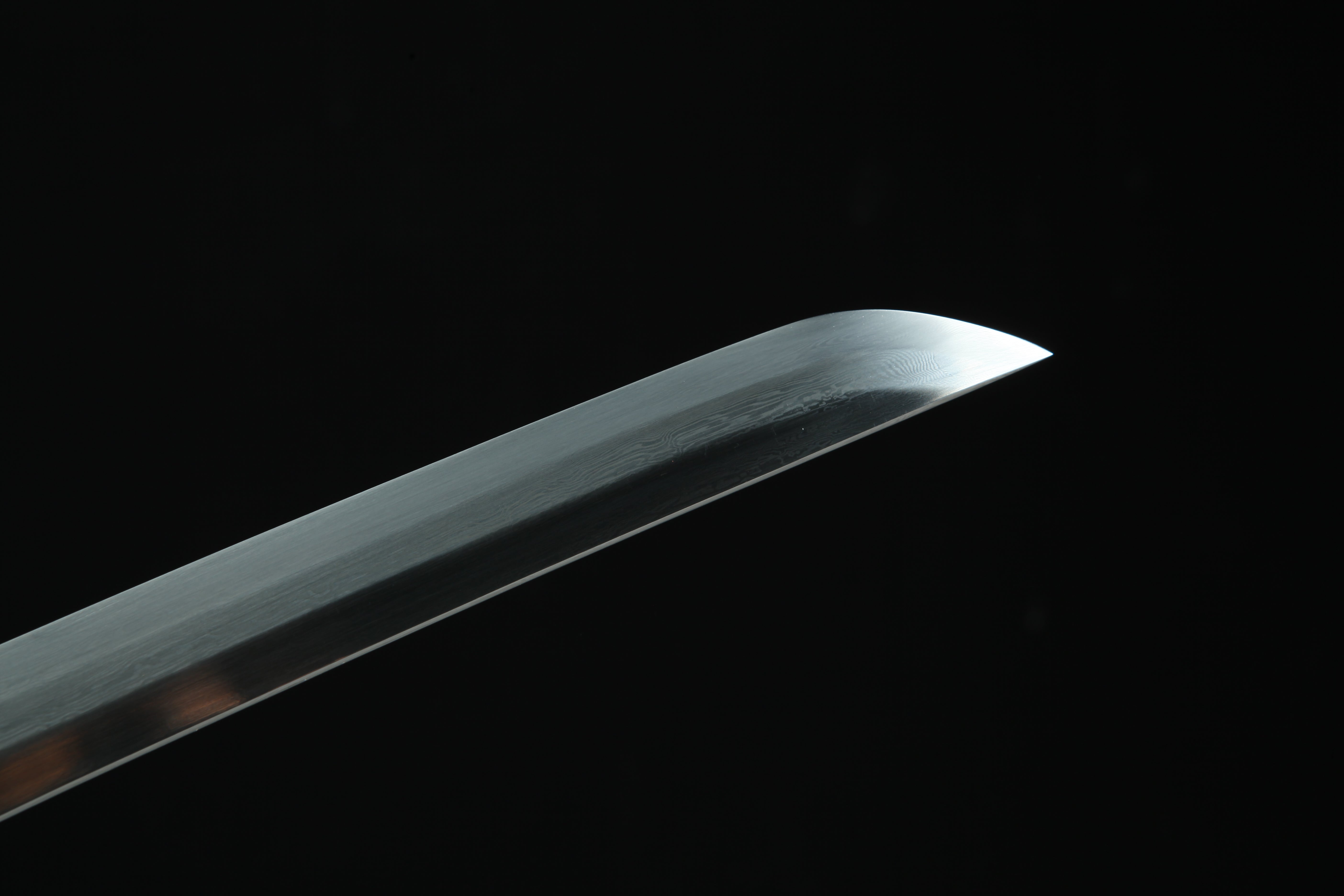 Hand Forged Japanese Katana Shoggoth Iris Blade(Damascus Steel)