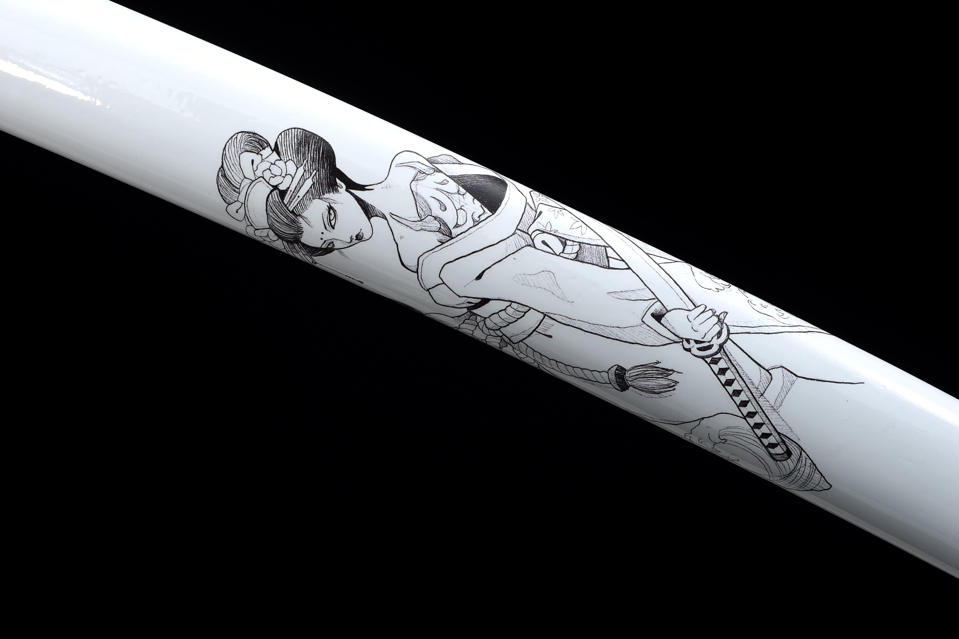 Hand Forged Japanese Katana First Frost's Dawn Blade(1095 Carbon Steel)