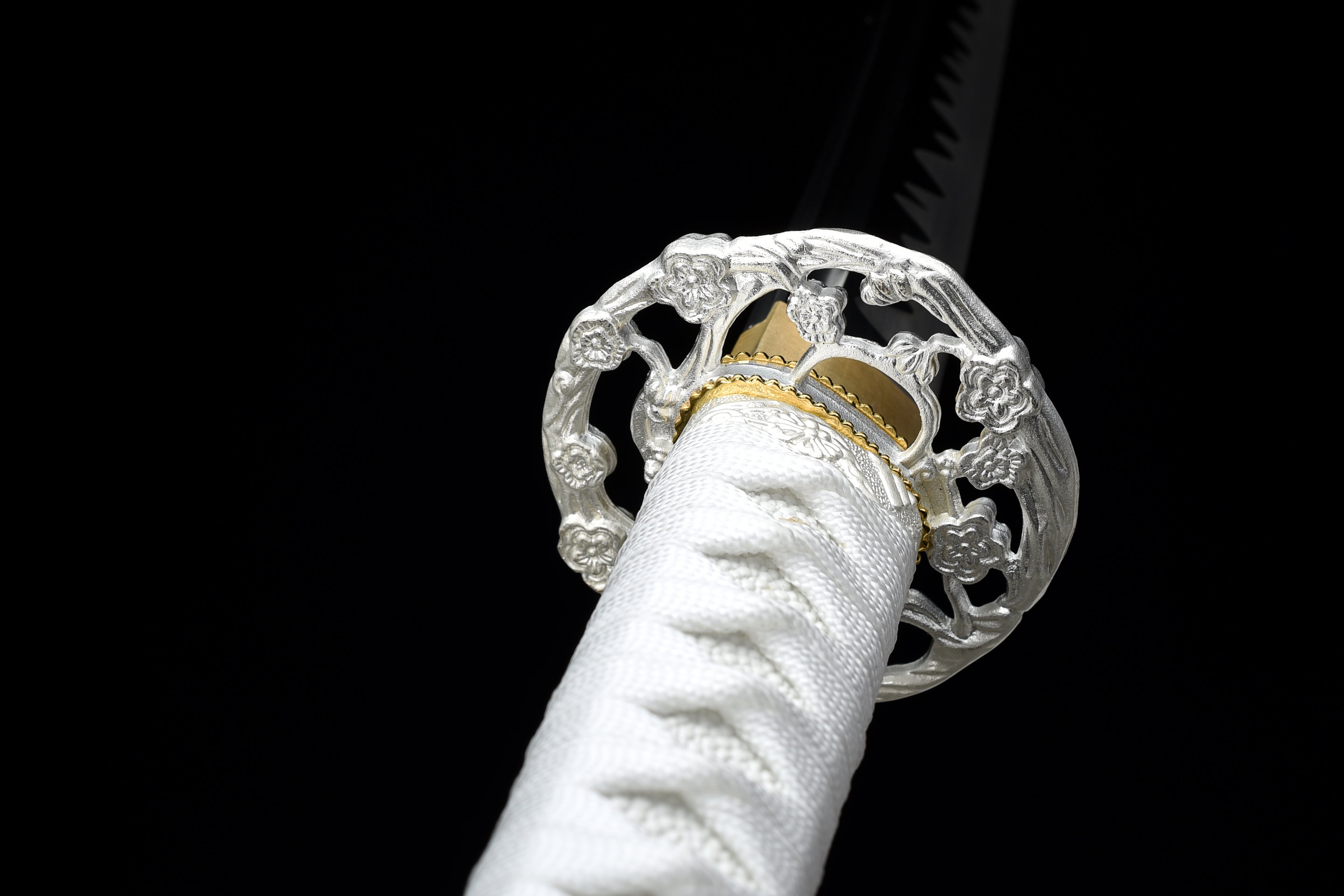 Hand Forged Japanese Katana First Frost's Dawn Blade(1095 Carbon Steel)