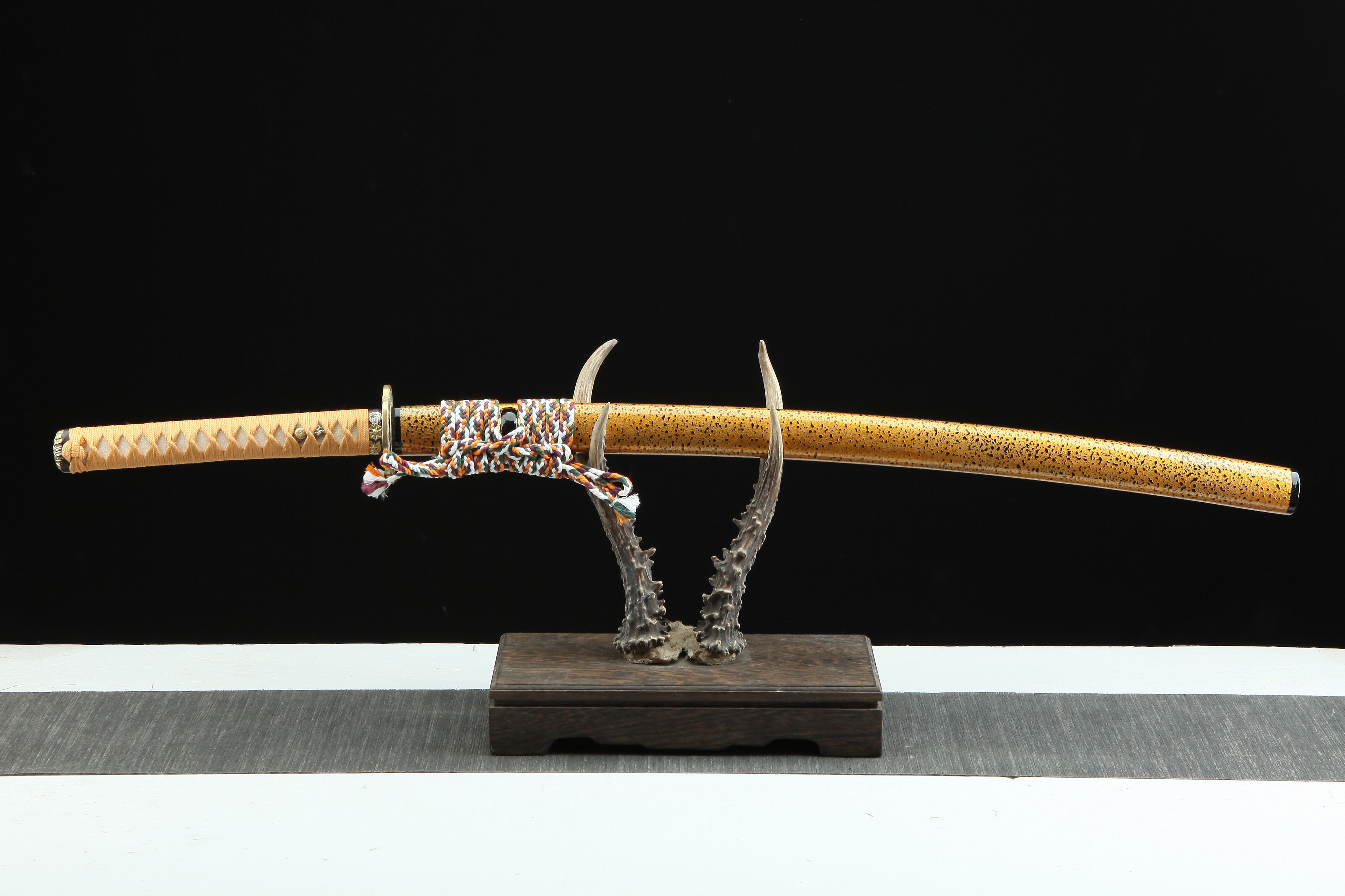 Hand Forged Japanese Katana Molten Cicada Blade(1095 Carbon Steel)
