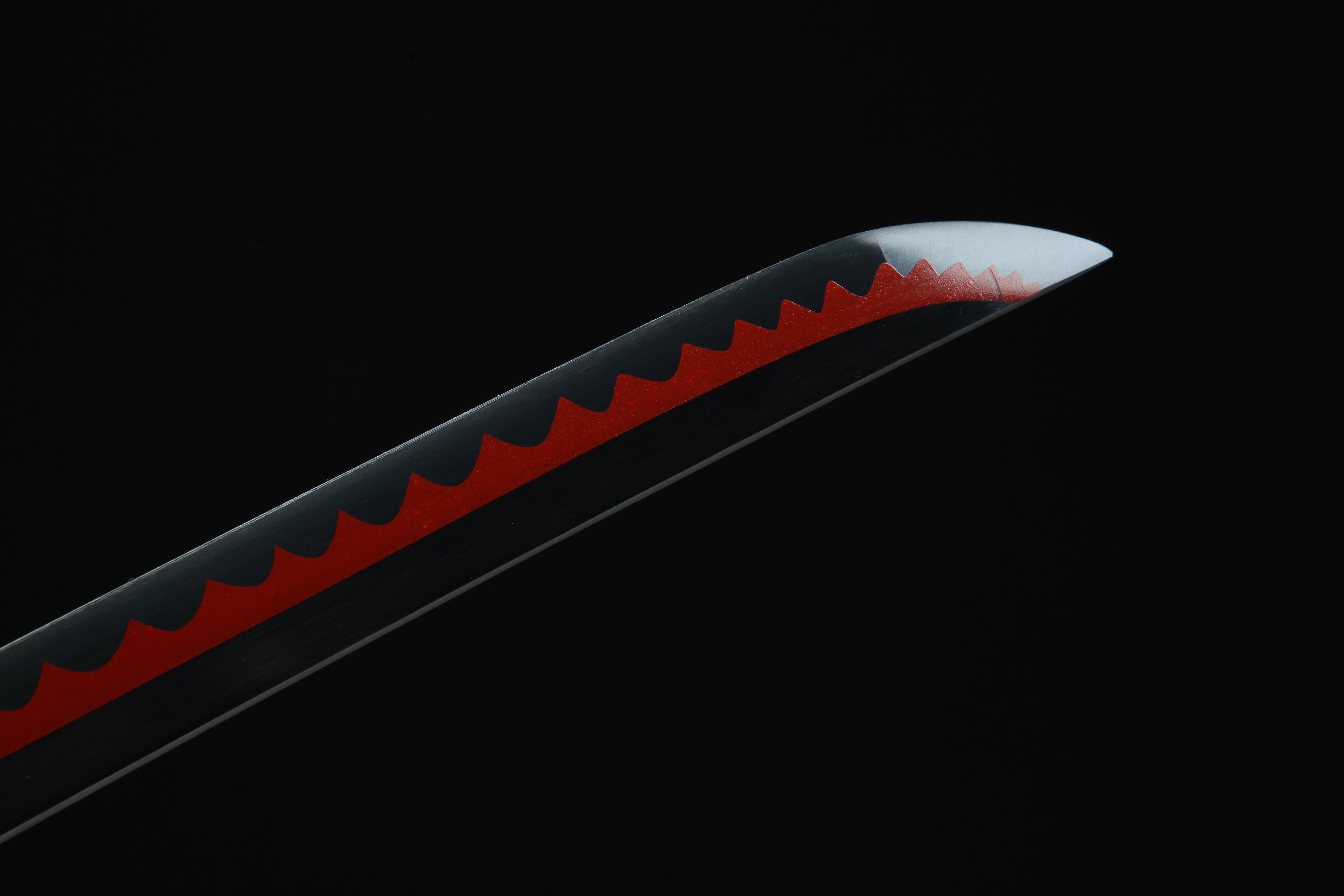 Hand Forged ONE PIECE Japanese Katana Roronoa Zoro Kusanagi Blade(1045 Carbon Steel)