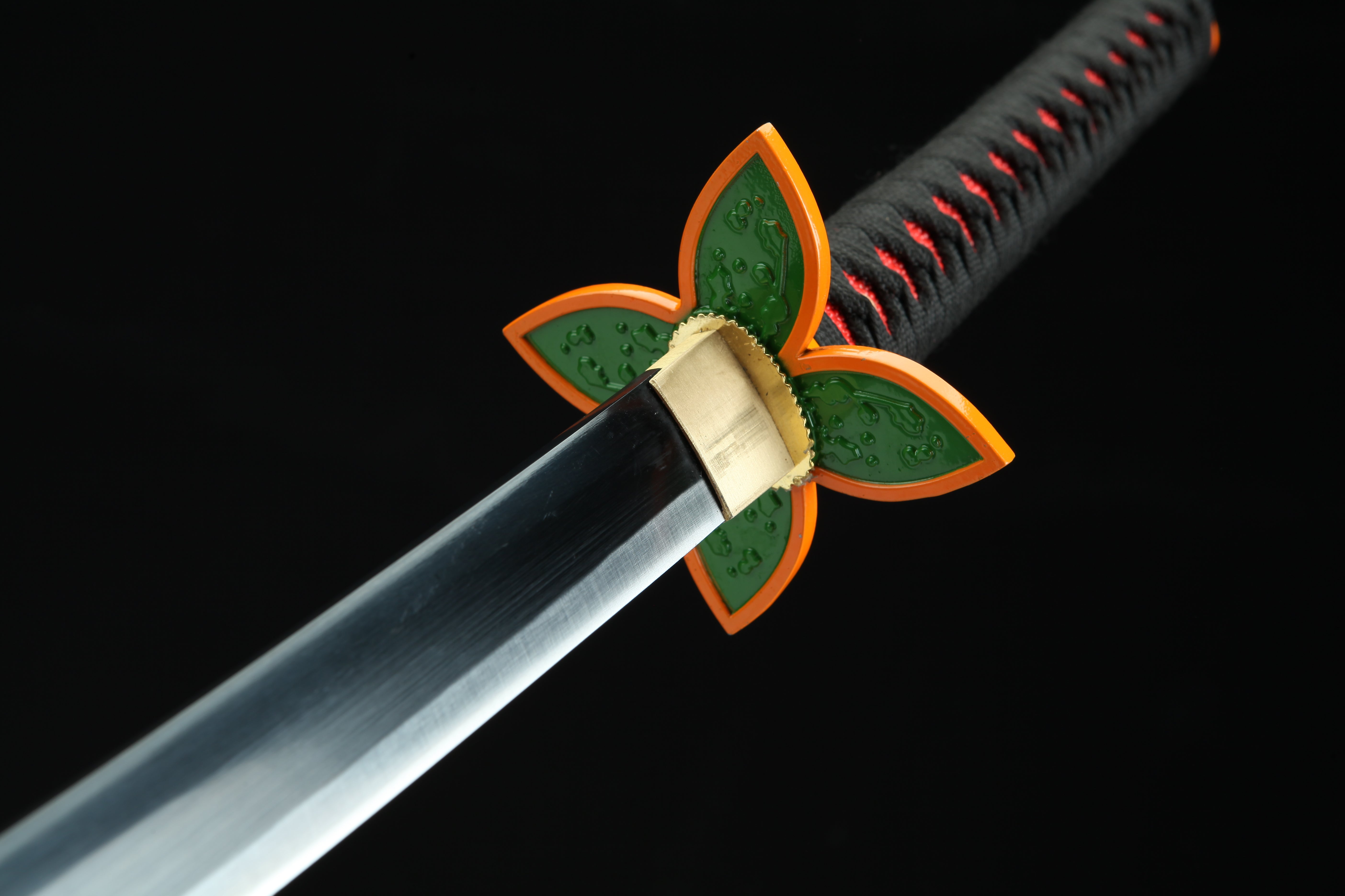 Hand Forged Demon Slayer Katana Kochou Shinobu Generation One Nichirin Sword(1045 Carbon Steel)