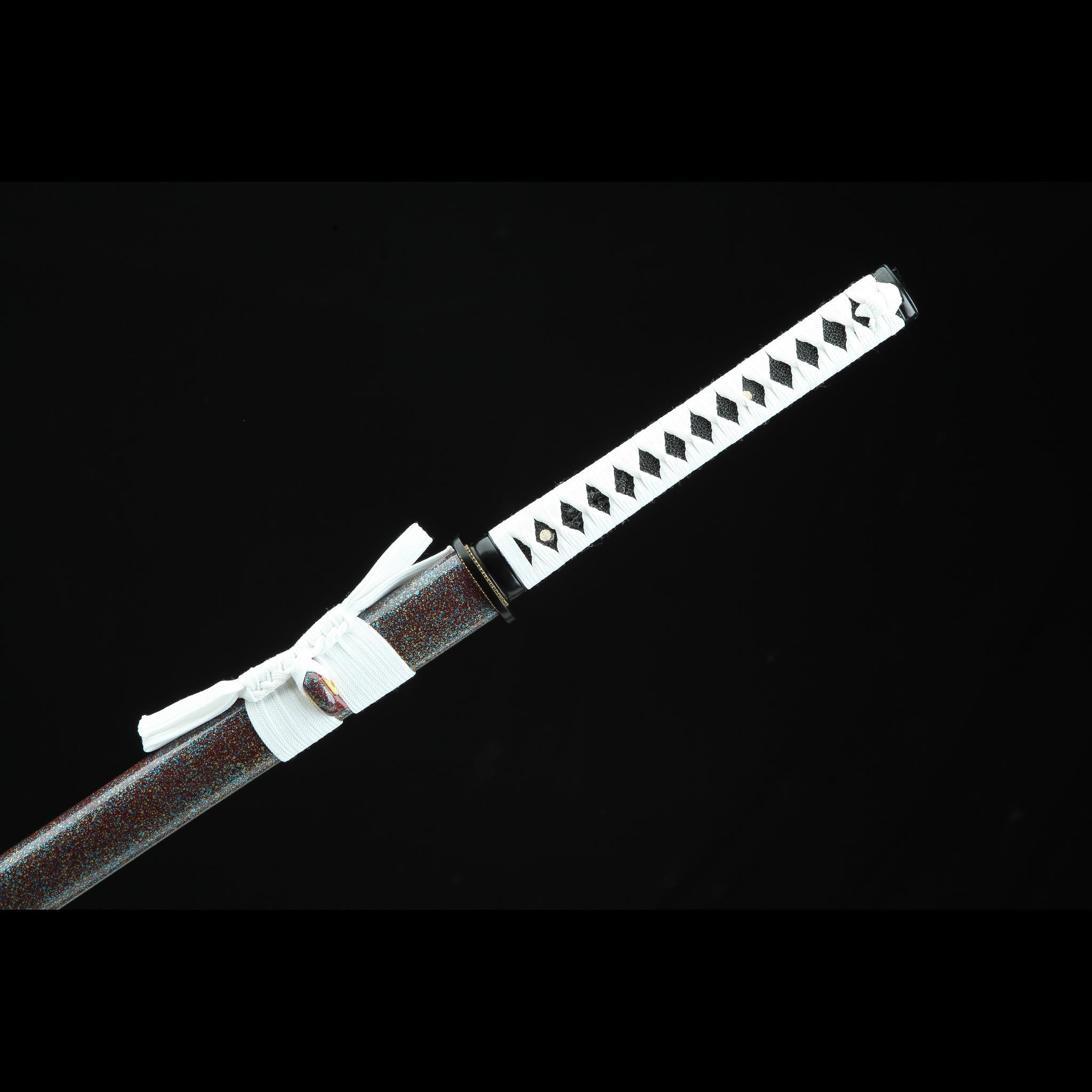 Hand Forged Japanese Katana Whitebrow Zenith Blade(High Performance Steel)